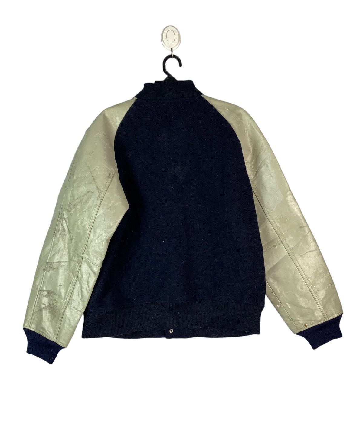 Avirex × Vintage AVIREX Officer Uniform varsity leather/wool jacket Size US M / EU 48-50 / 2 - 4 Thumbnail