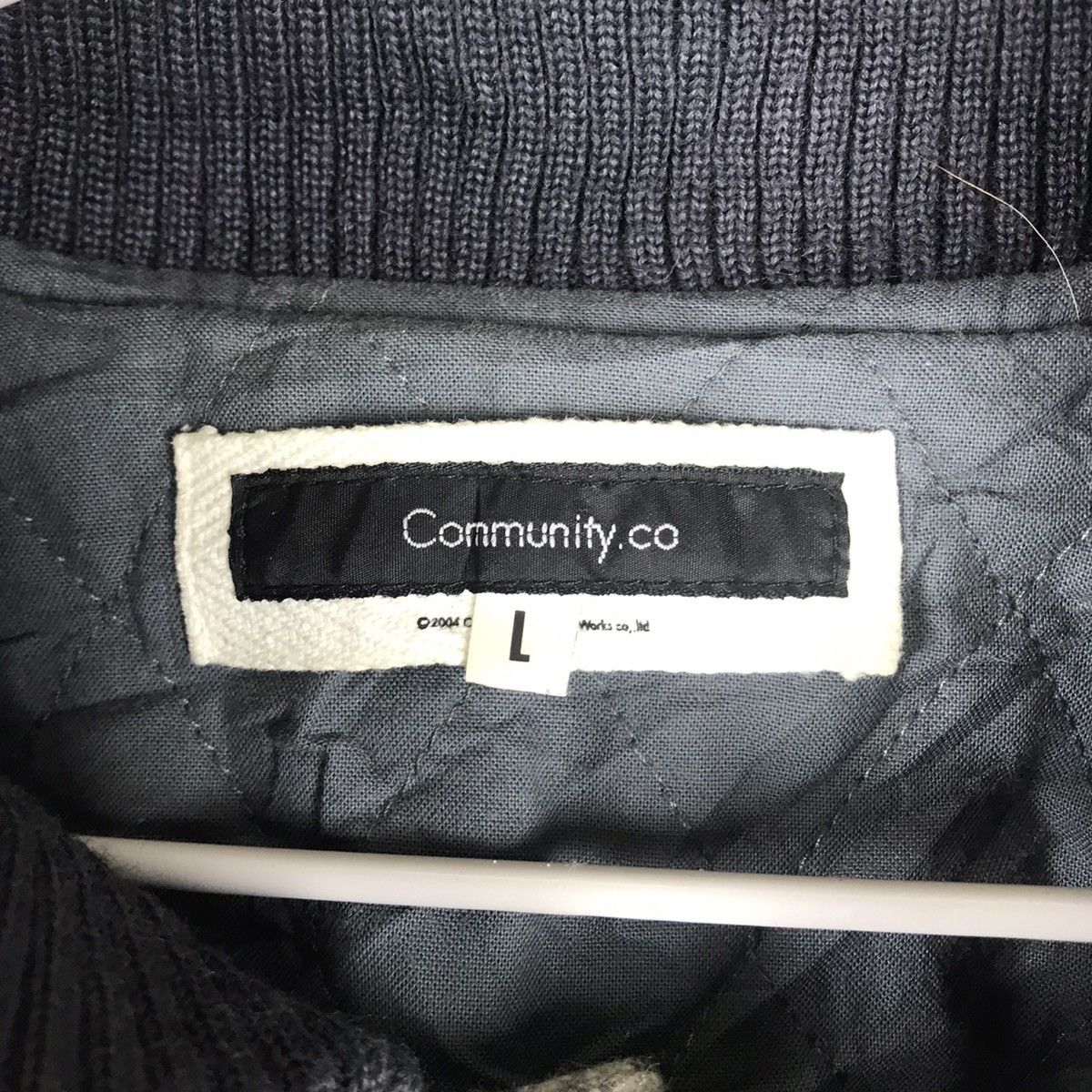 Japanese Brand Community Garment Works japan 2004 collection varsity jacket Size US M / EU 48-50 / 2 - 4 Thumbnail