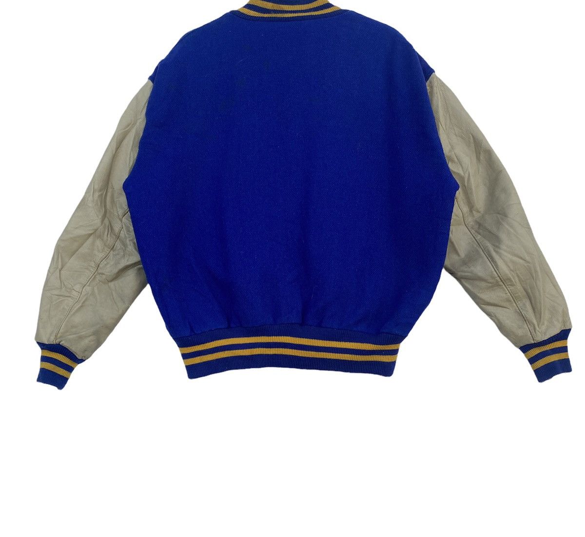 Delong × Vintage Vintage 97 Delong letterman varsity jacket quilted lined Size US L / EU 52-54 / 3 - 5 Thumbnail