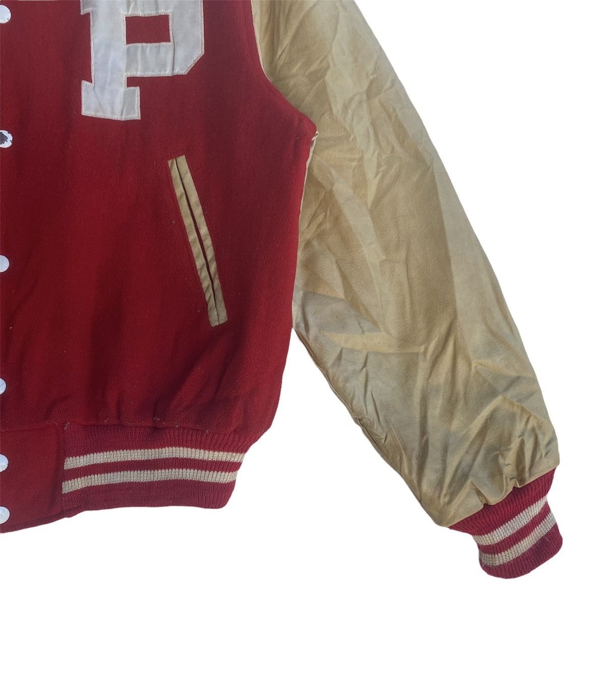 Champion × Vintage 70s Champion letterman varsity snap button jacket Size US M / EU 48-50 / 2 - 5 Thumbnail
