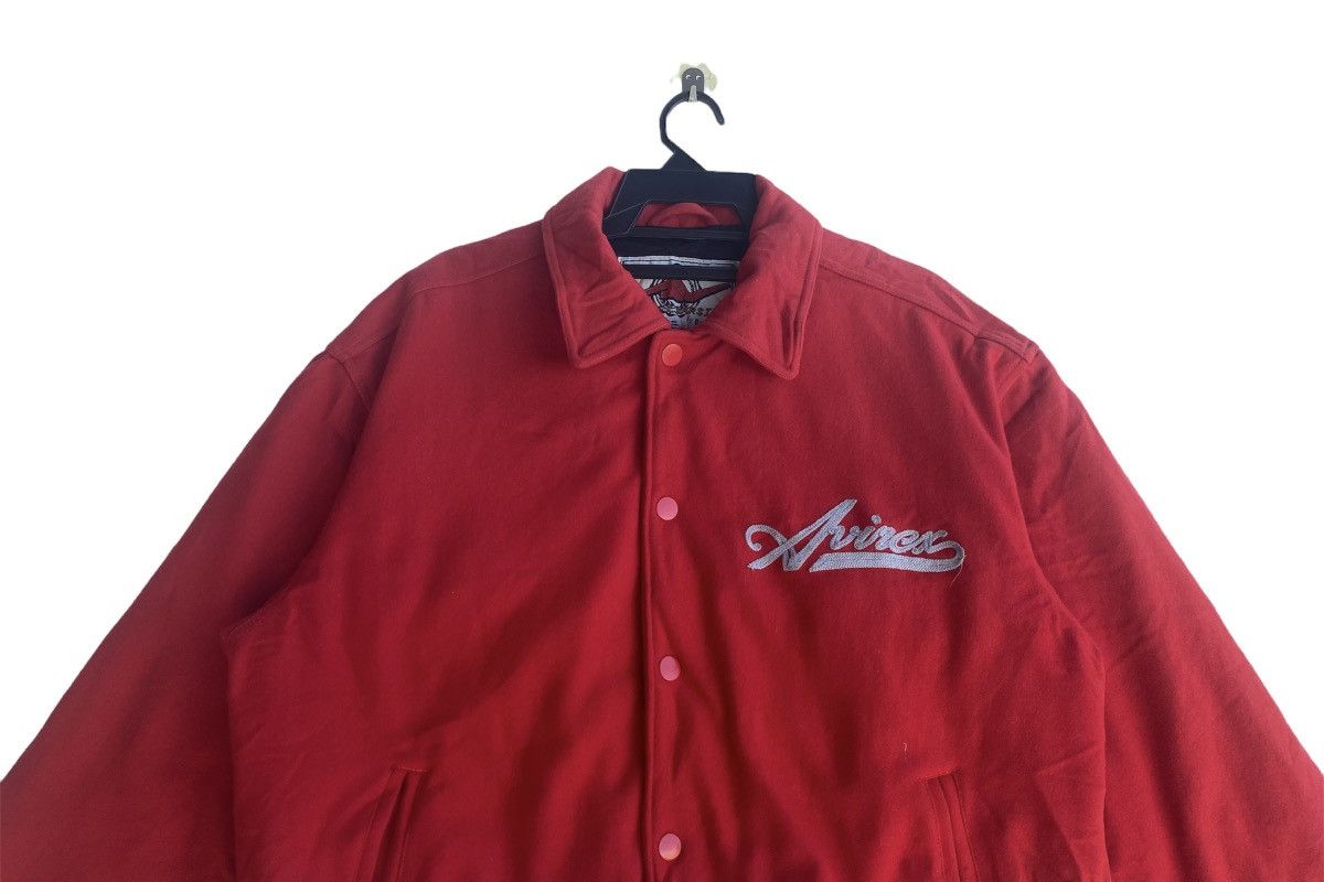 Avirex × Vintage Avirex varsity New York logo spell out wool jacket Size US L / EU 52-54 / 3 - 4 Thumbnail