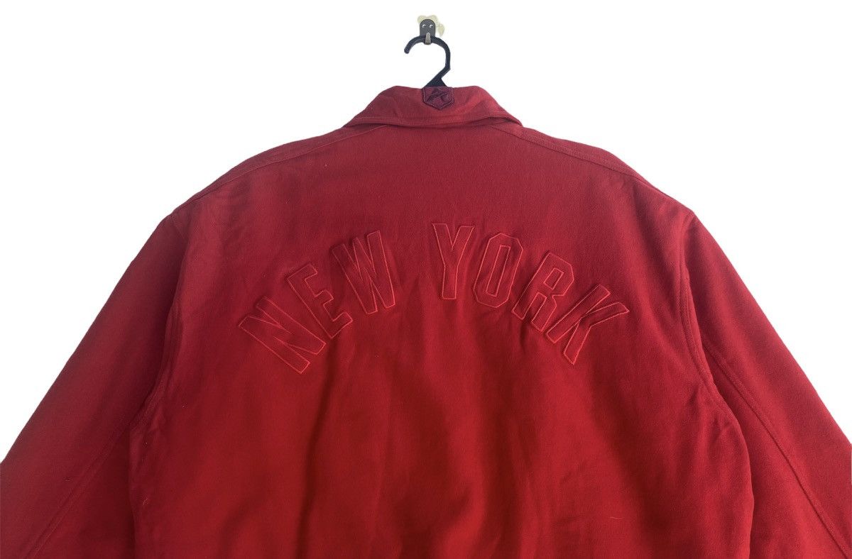Avirex × Vintage Avirex varsity New York logo spell out wool jacket Size US L / EU 52-54 / 3 - 2 Thumbnail