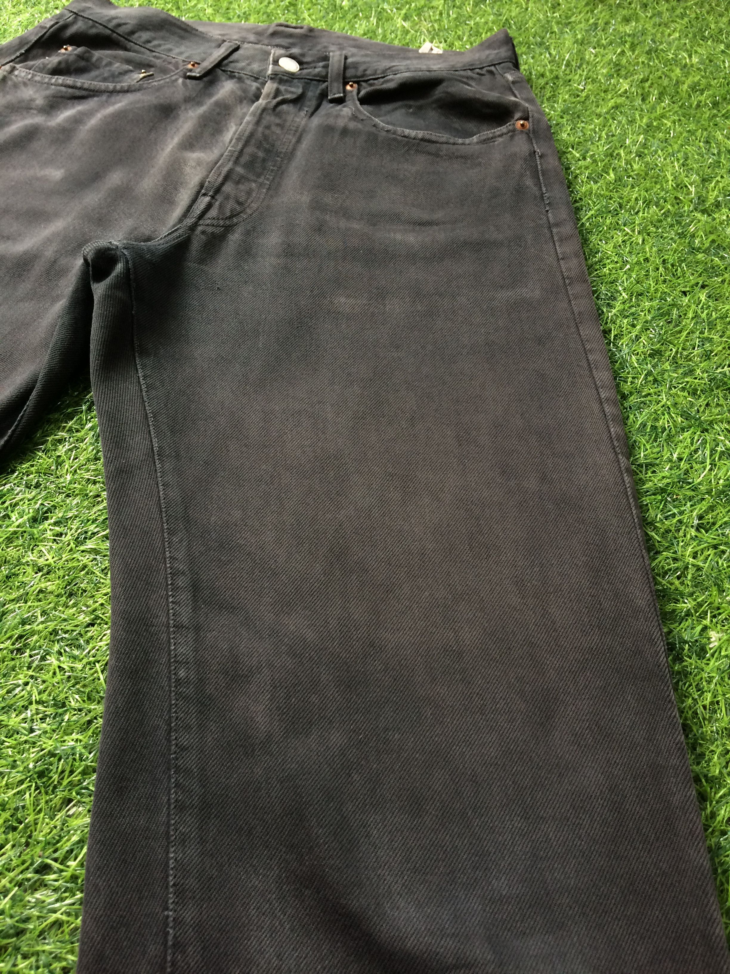 Replay × Vintage Vintage Replay Distressed Button Fly Jeans #B-972 Size US 30 / EU 46 - 7 Thumbnail