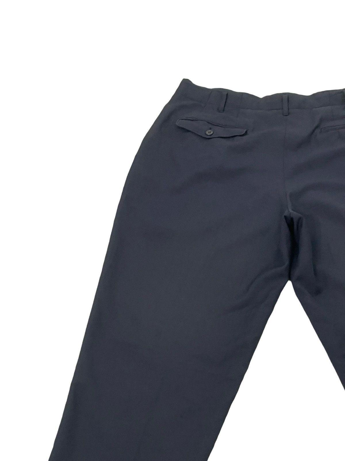 Yohji Yamamoto Yohji Yamamoto Wool Wide Trouser Central Railway Jpn 48🟦 Size US 33 - 6 Thumbnail
