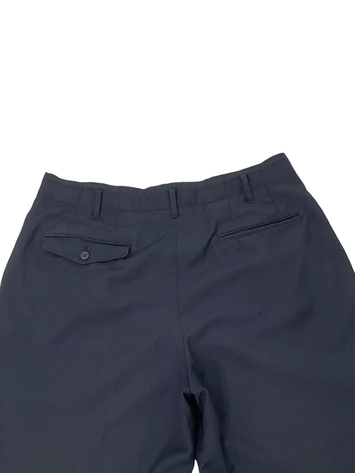 Yohji Yamamoto Yohji Yamamoto Wool Wide Trouser Central Railway Jpn 48🟦 Size US 33 - 8 Thumbnail