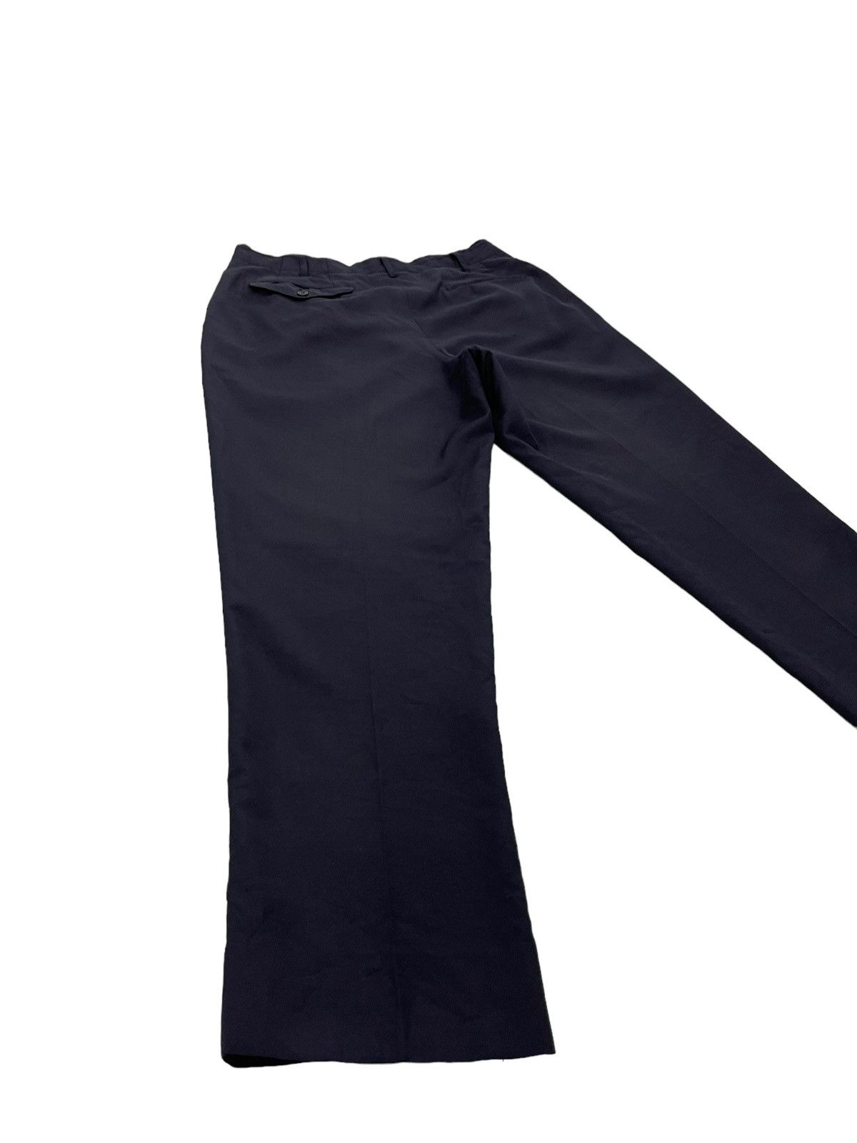 Yohji Yamamoto Yohji Yamamoto Wool Wide Trouser Central Railway Jpn 48🟦 Size US 33 - 2 Thumbnail