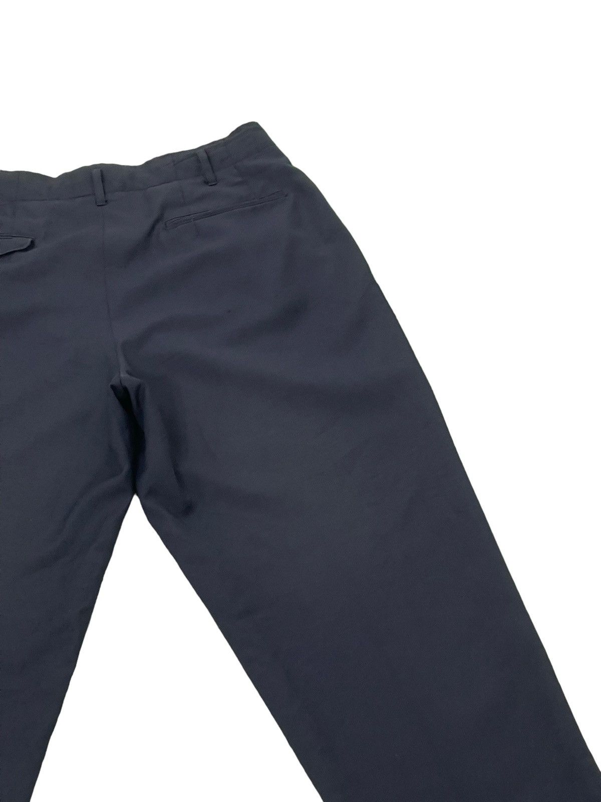 Yohji Yamamoto Yohji Yamamoto Wool Wide Trouser Central Railway Jpn 48🟦 Size US 33 - 7 Thumbnail