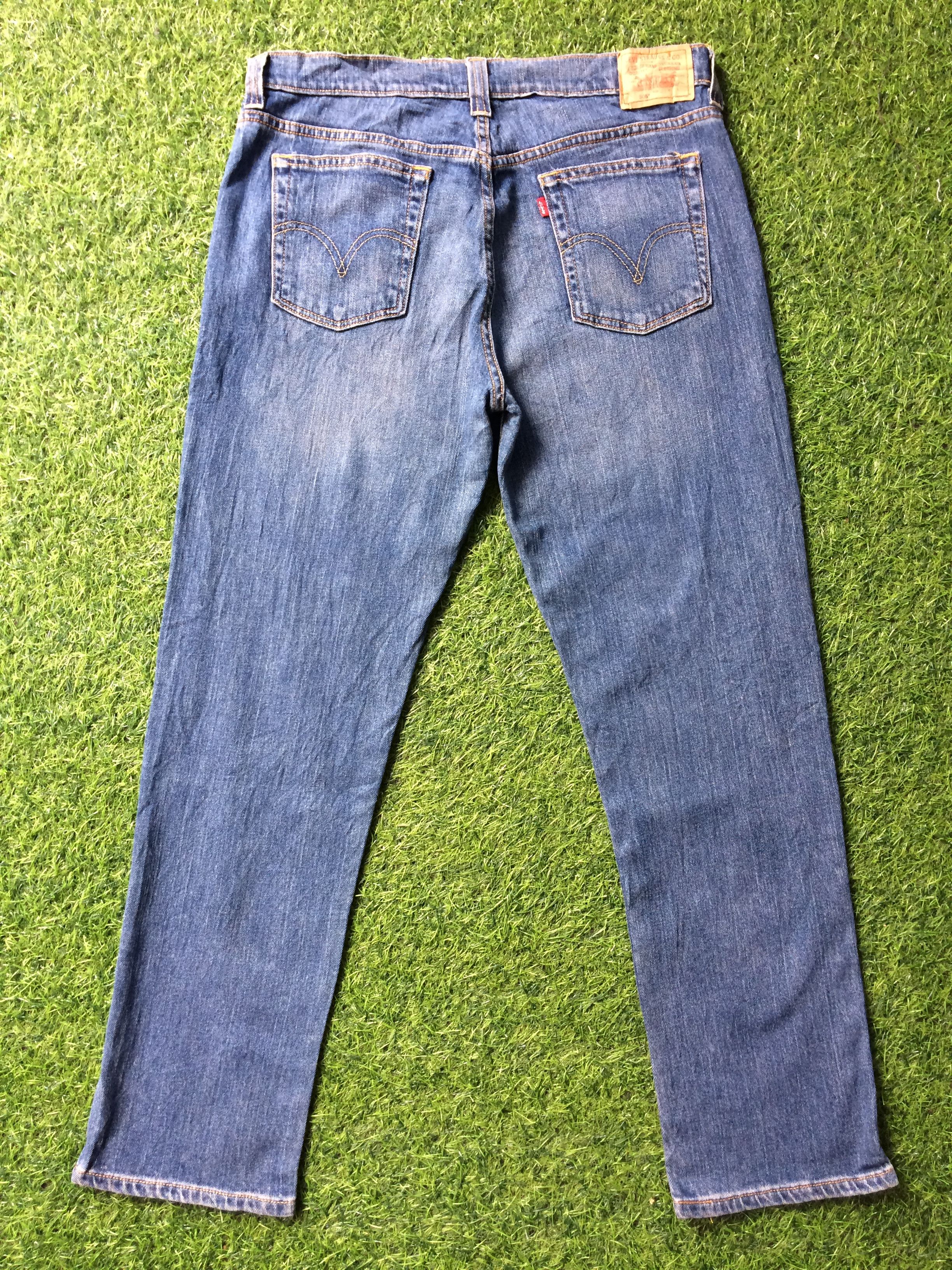Levi's Levi's 505 Nouveau Low Straight Jeans #B-832 Size 35" - 4 Thumbnail