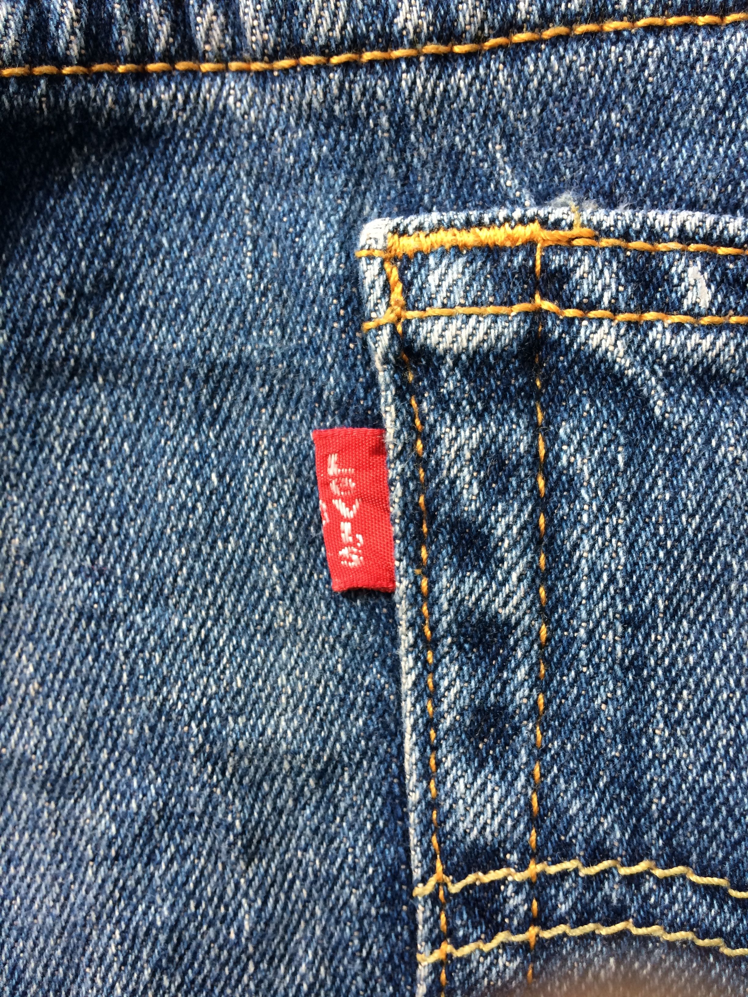 Levi's Levi's 505 Nouveau Low Straight Jeans #B-832 Size 35" - 9 Thumbnail