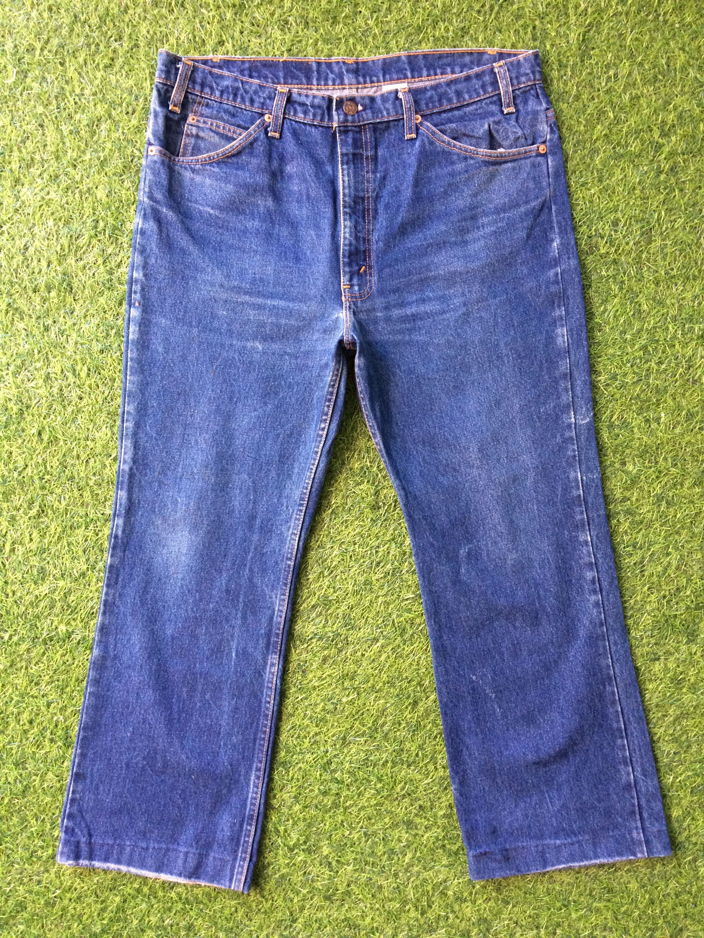 Levi's × Levi's Vintage Clothing × Vintage Levi's 517 Medium Wash Bootcut Jeans #B-1001 Size 37" - 1 Thumbnail