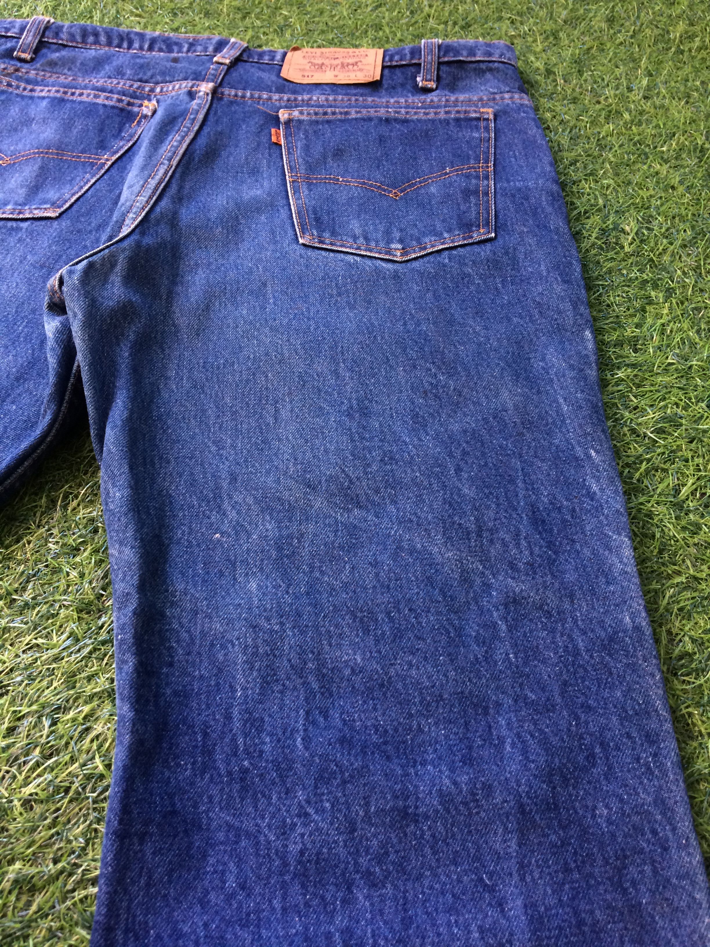 Levi's × Levi's Vintage Clothing × Vintage Levi's 517 Medium Wash Bootcut Jeans #B-1001 Size 37" - 7 Thumbnail