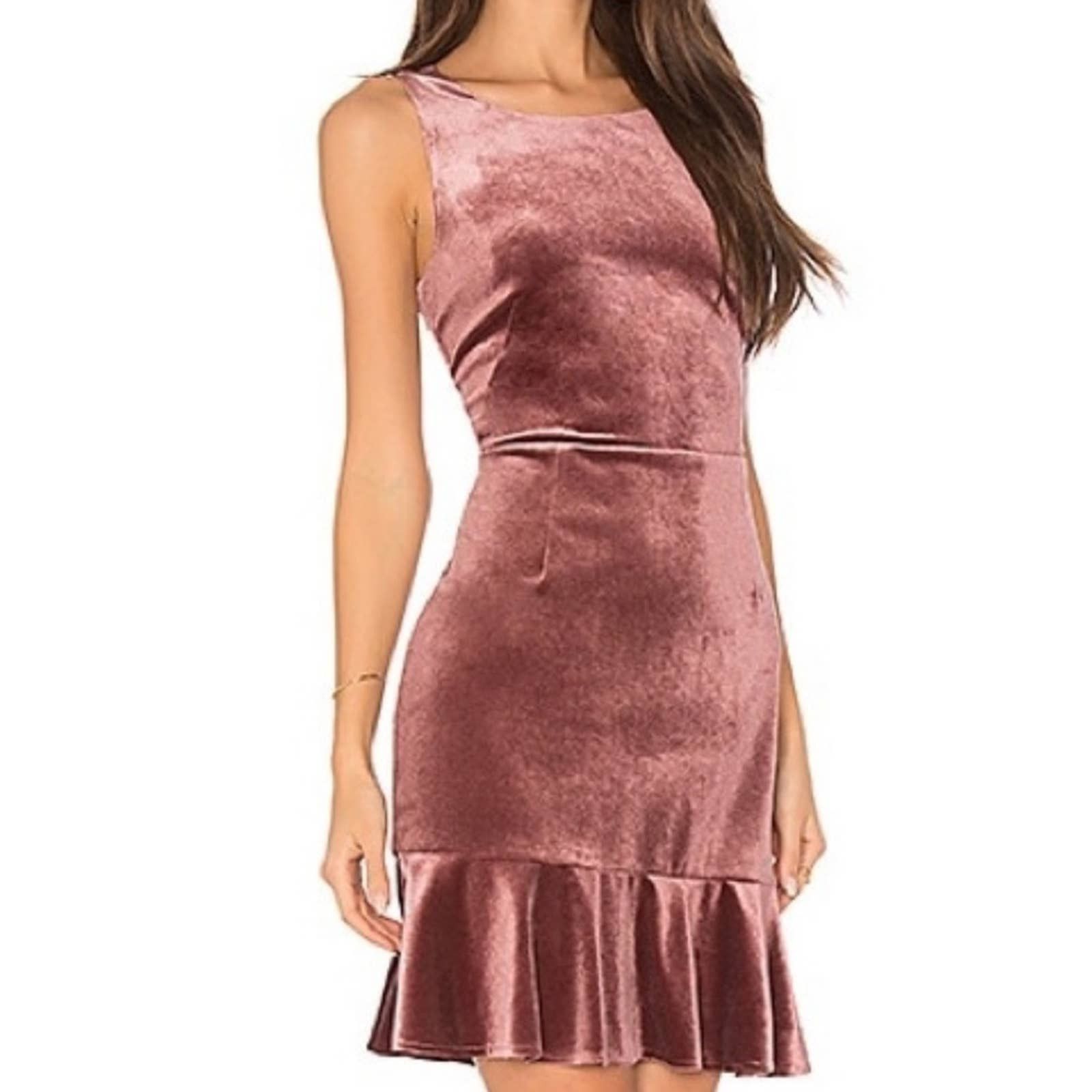 Rebecca Minkoff Mauve Tiffany Dress Size 4