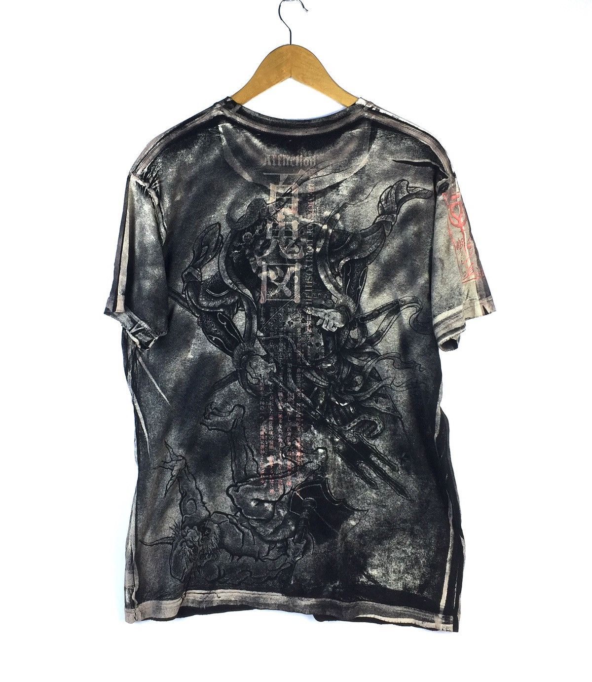 Affliction Rare🔥Affliction Heroes of Demon Shirt Size US XL / EU 56 / 4 - 3 Thumbnail