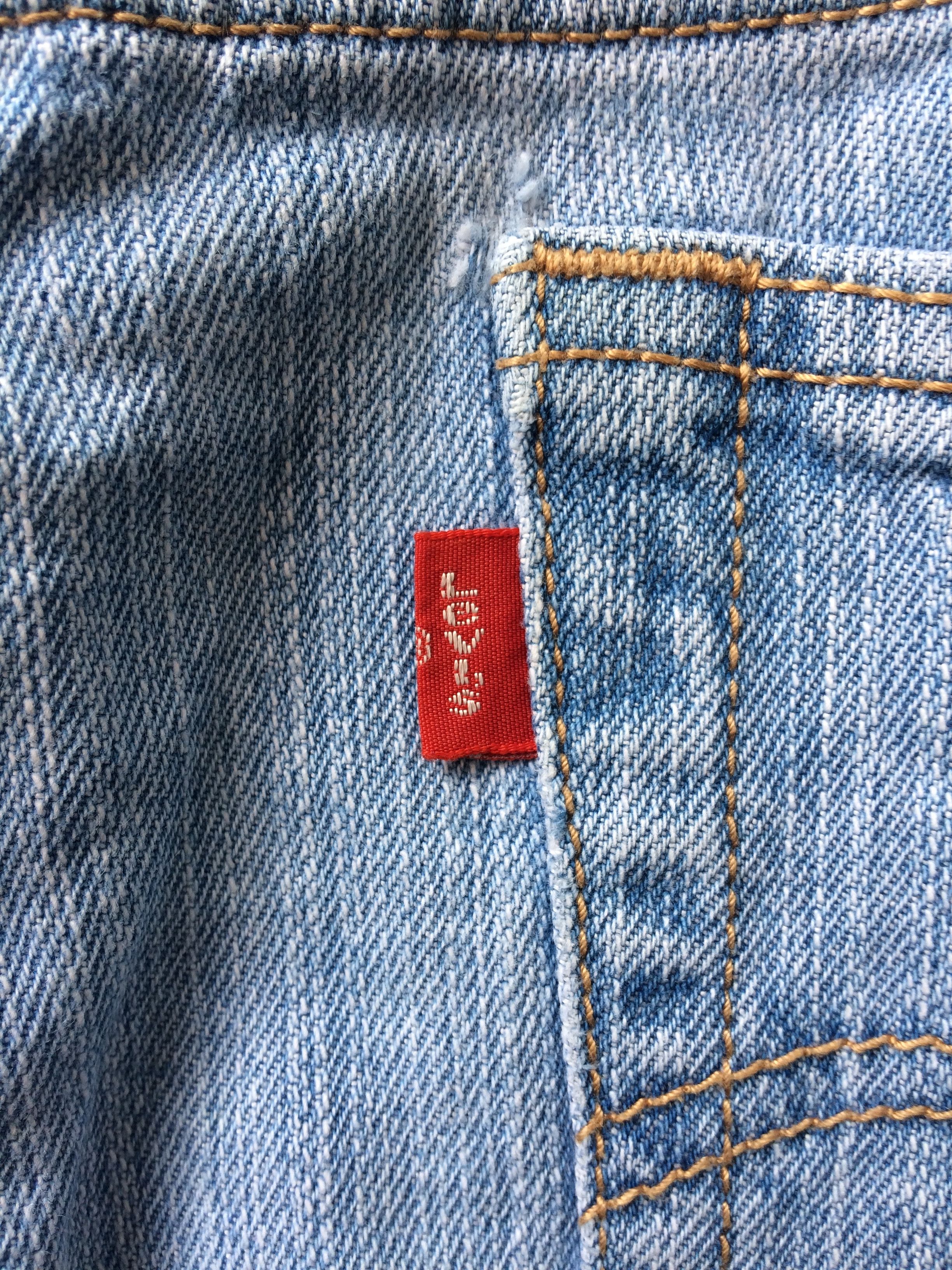 Levi's Levi's 515 Capris Jeans Light Wash Stretch Ankle #B-841 Size 34" / US 12 / IT 48 - 7 Thumbnail