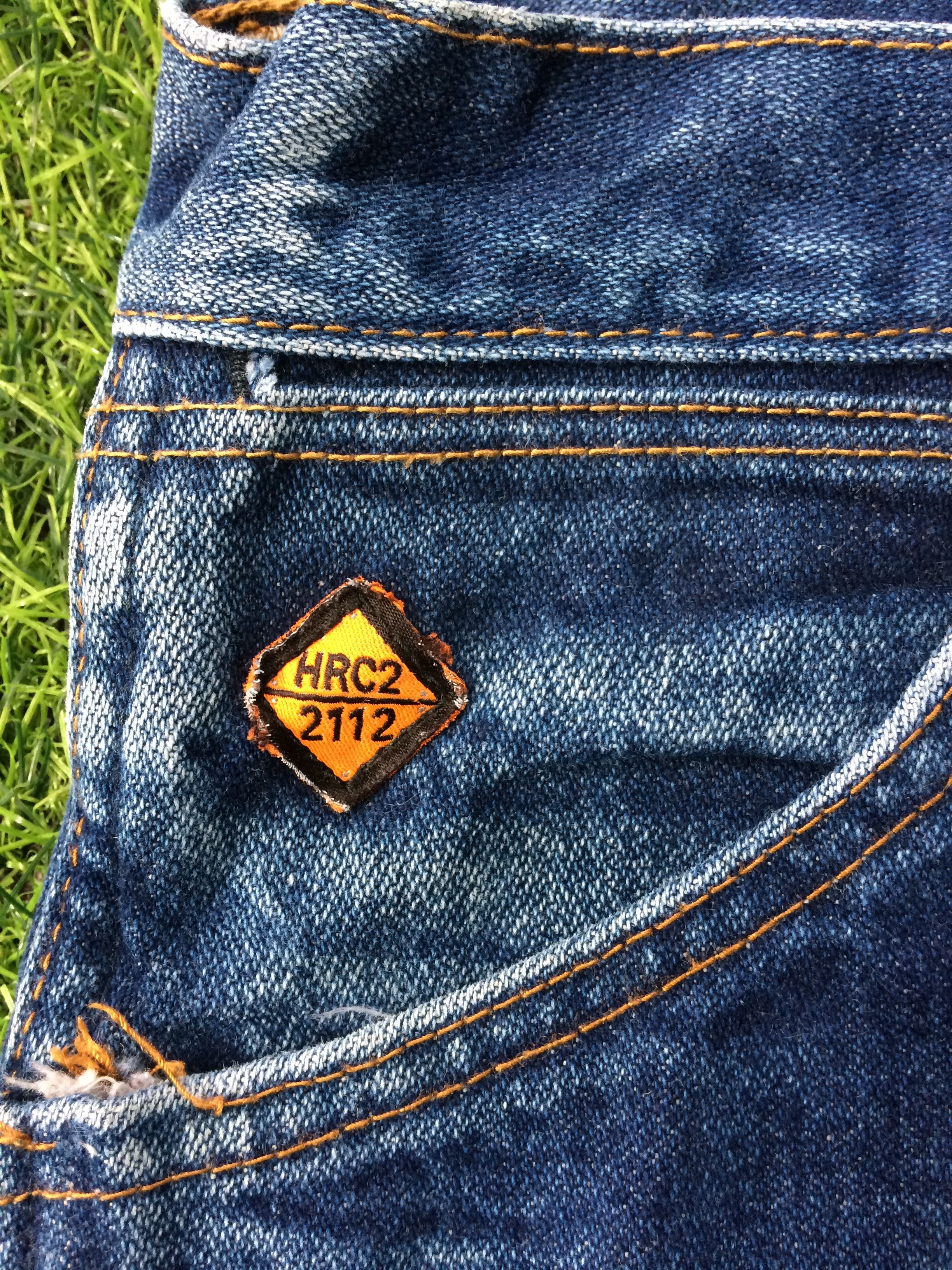 Vintage × Wrangler Wrangler FR Western Distressed Jeans #B-565 Size US 33 - 7 Thumbnail