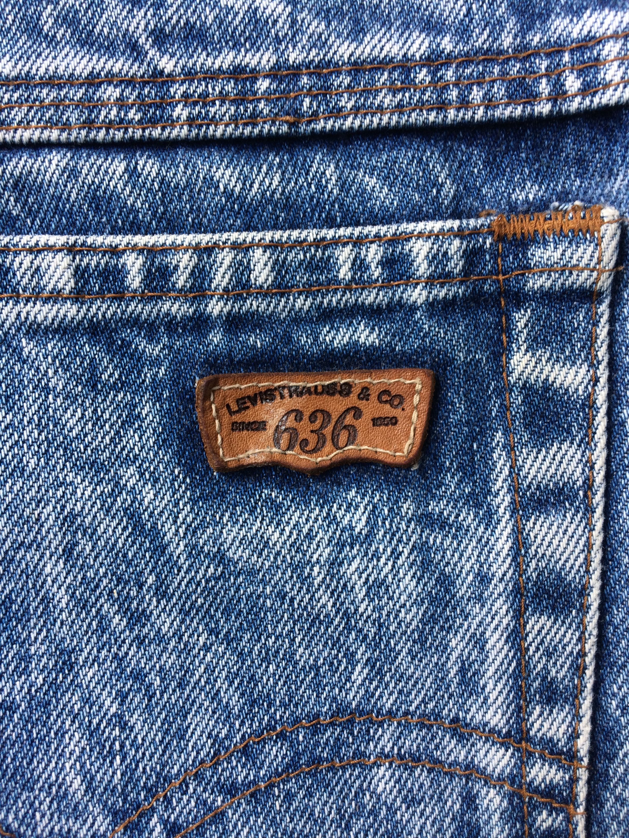 Jean × Levi's × Vintage Vintage Levis Big E Acid Wash Denim Pant #B-483 Size 29" - 8 Thumbnail