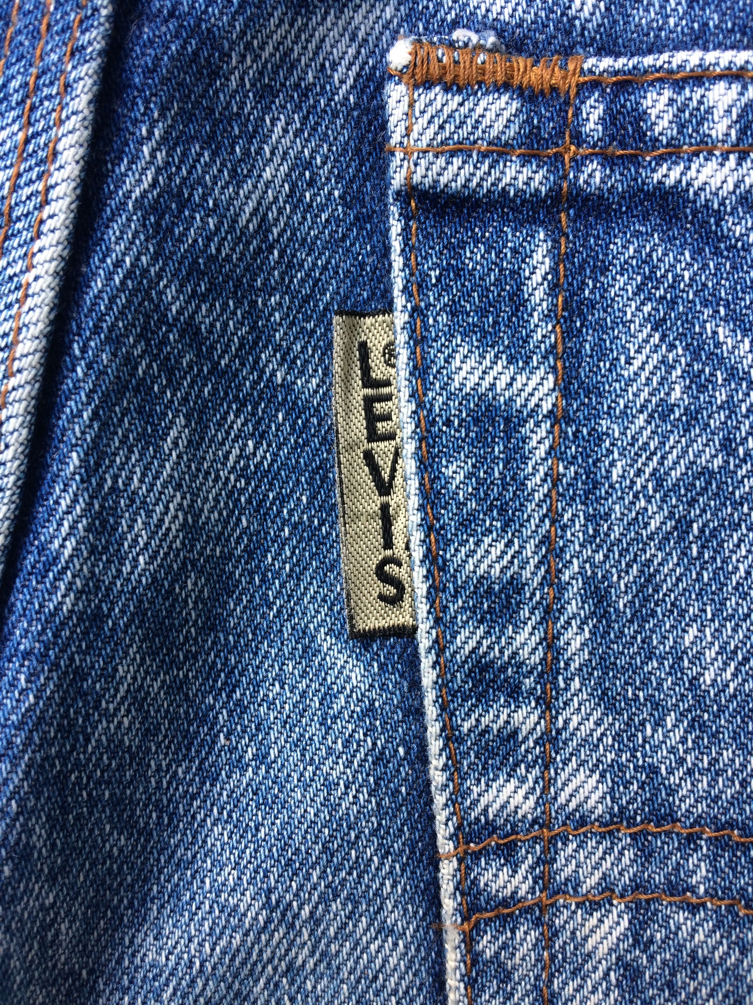Jean × Levi's × Vintage Vintage Levis Big E Acid Wash Denim Pant #B-483 Size 29" - 9 Thumbnail