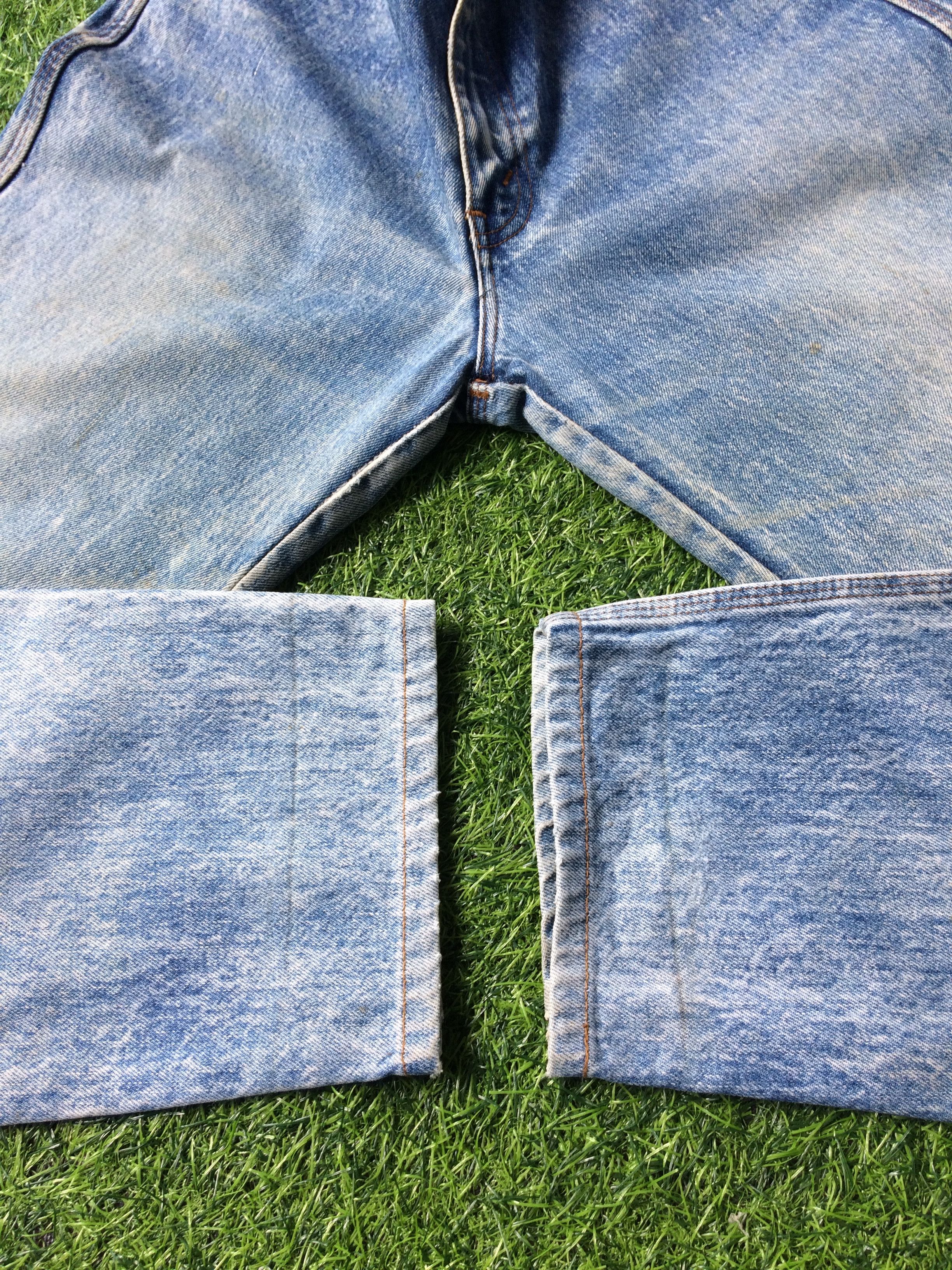 Jean × Levi's × Vintage Vintage Levis Big E Acid Wash Denim Pant #B-483 Size 29" - 7 Thumbnail