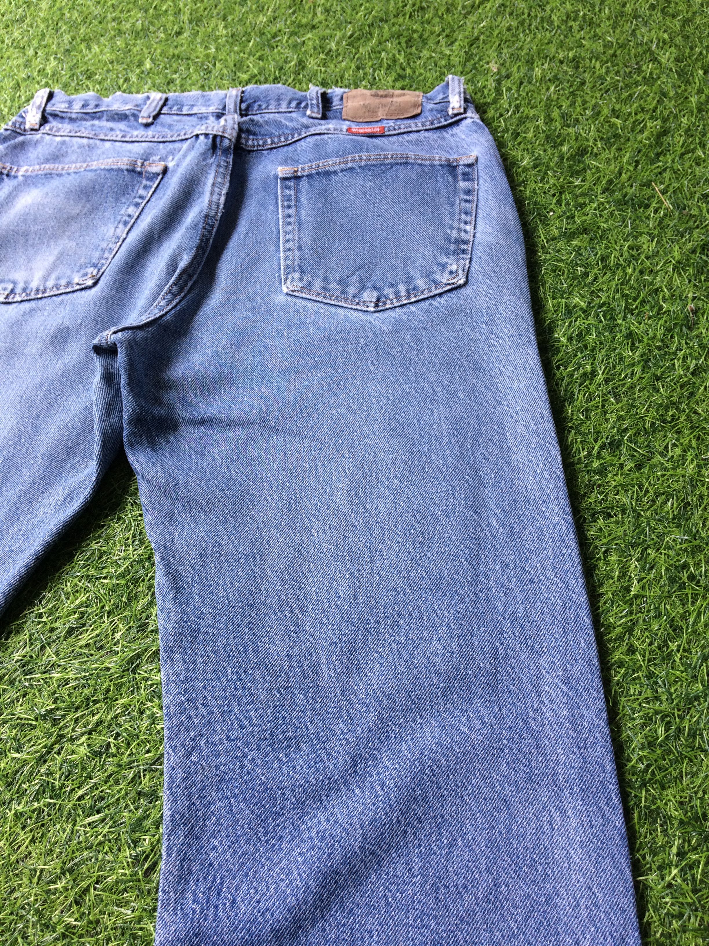 Vintage × Wrangler Vintage Light Wash Wrangler Jeans #B-522 Size US 33 - 7 Thumbnail