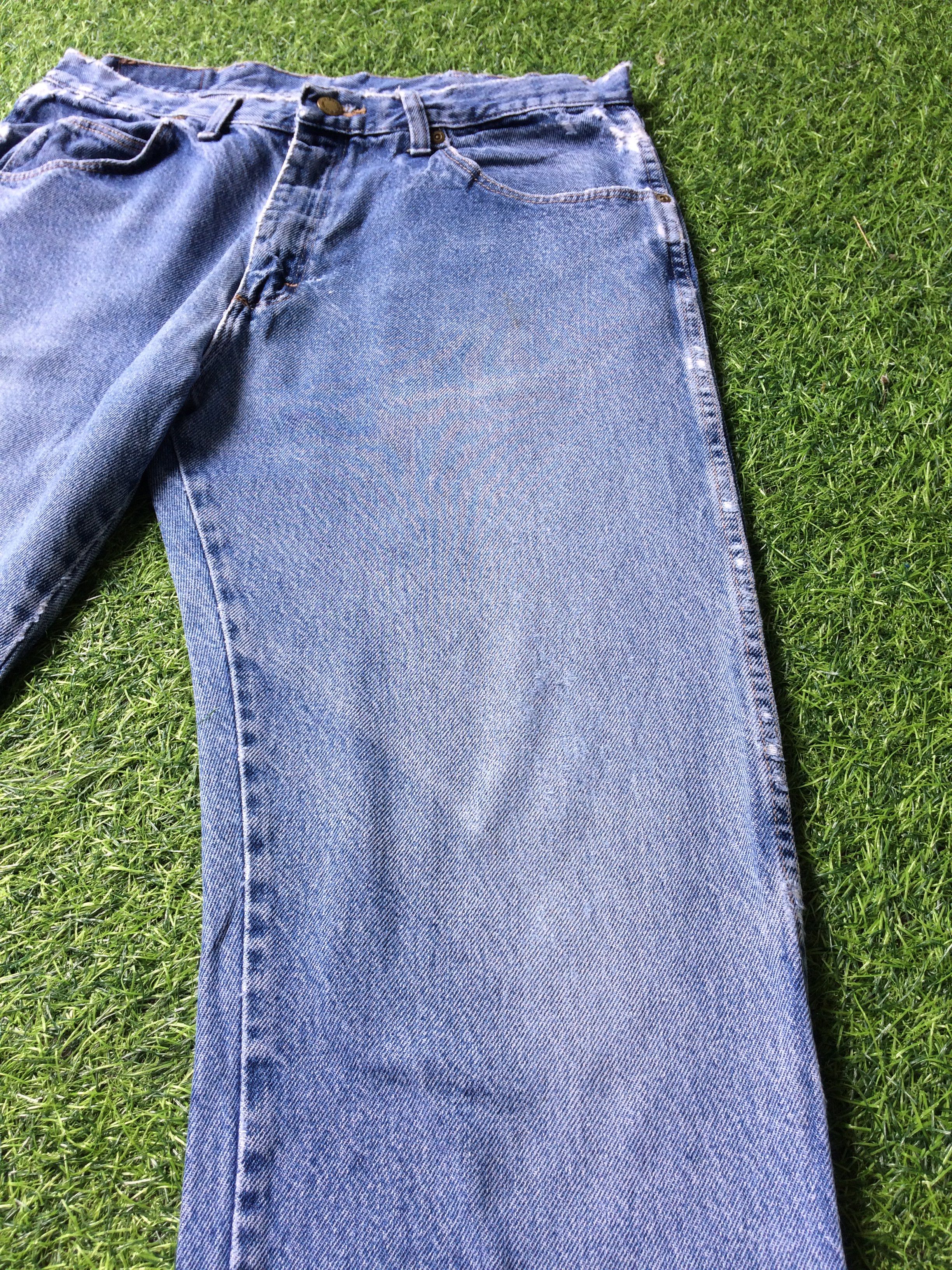 Vintage × Wrangler Vintage Light Wash Wrangler Jeans #B-522 Size US 33 - 6 Thumbnail