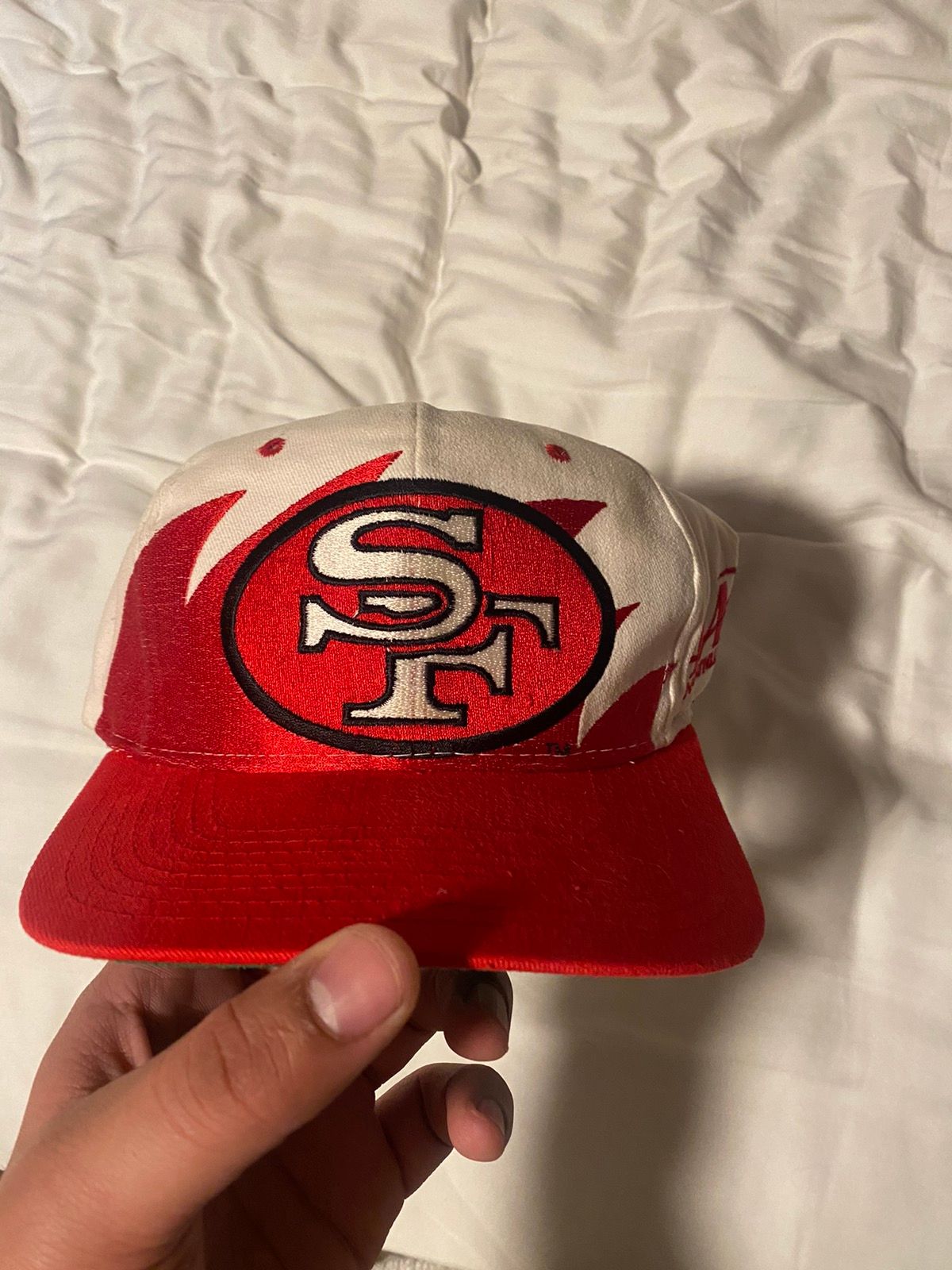 Logo Athletic 49ers sharktooth hat