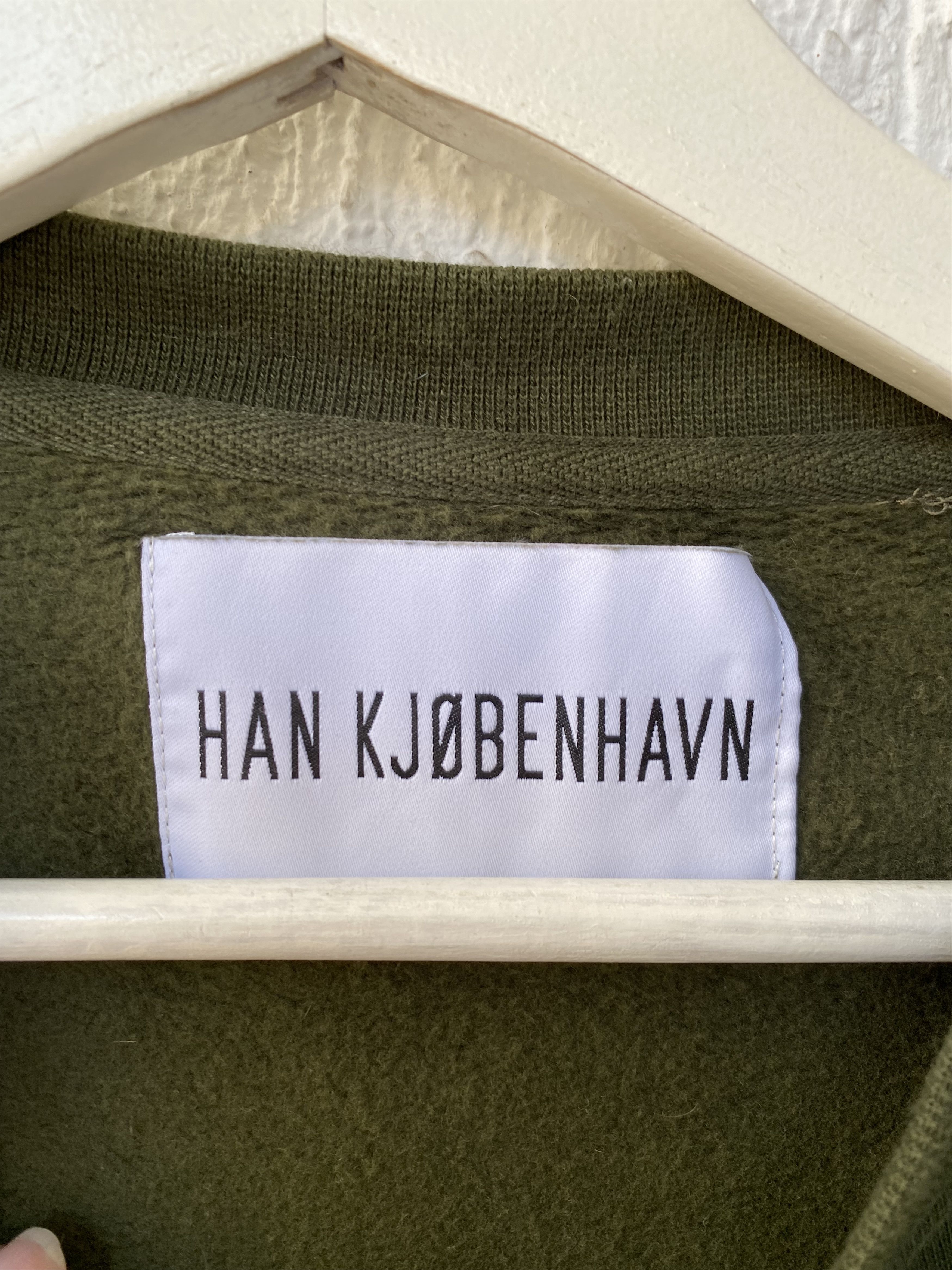 Han Kjobenhavn BULKY CREW LOGO SWEATSHIRT Size US L / EU 52-54 / 3 - 3 Thumbnail
