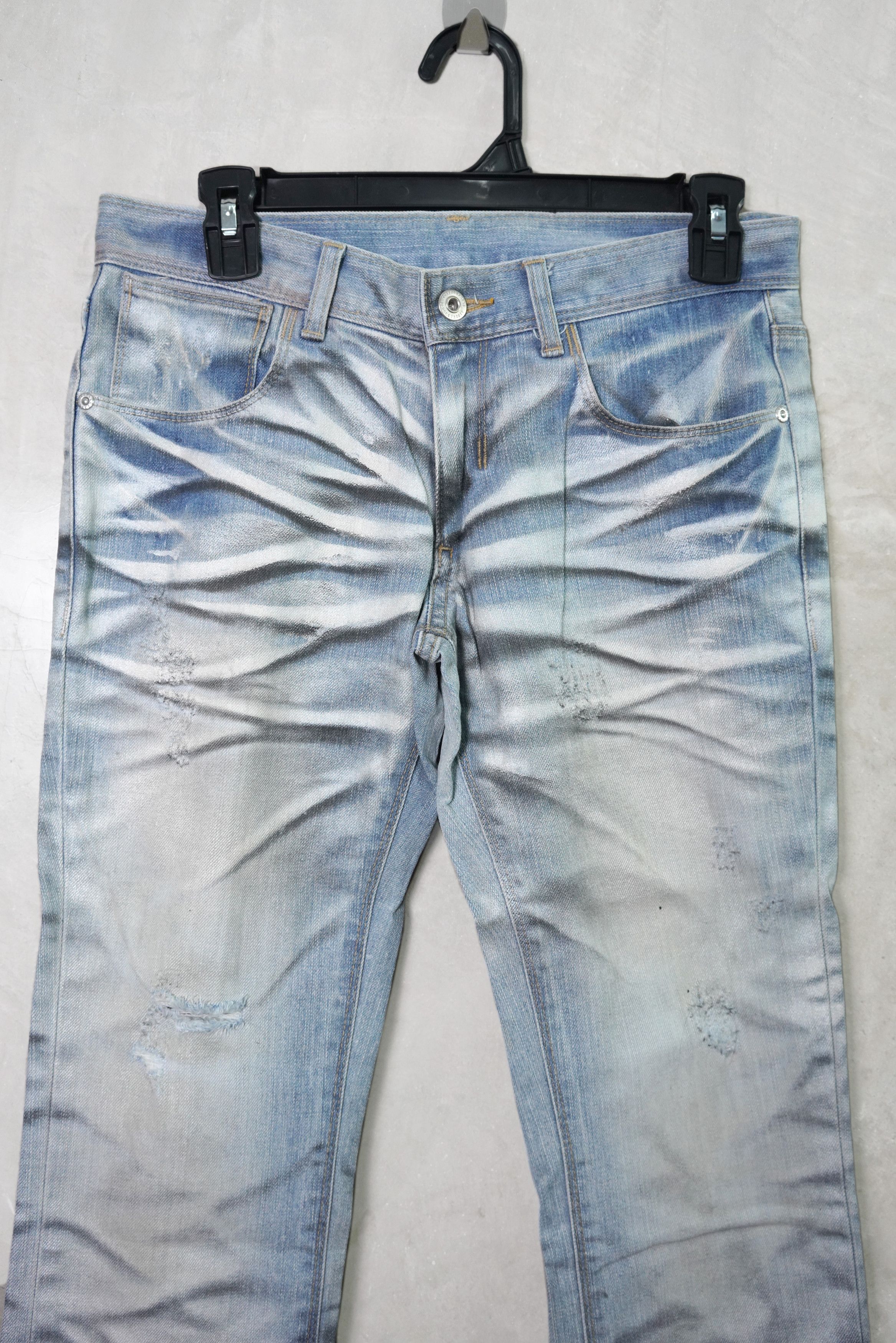 Black Barrett Painted Skinny Jeans