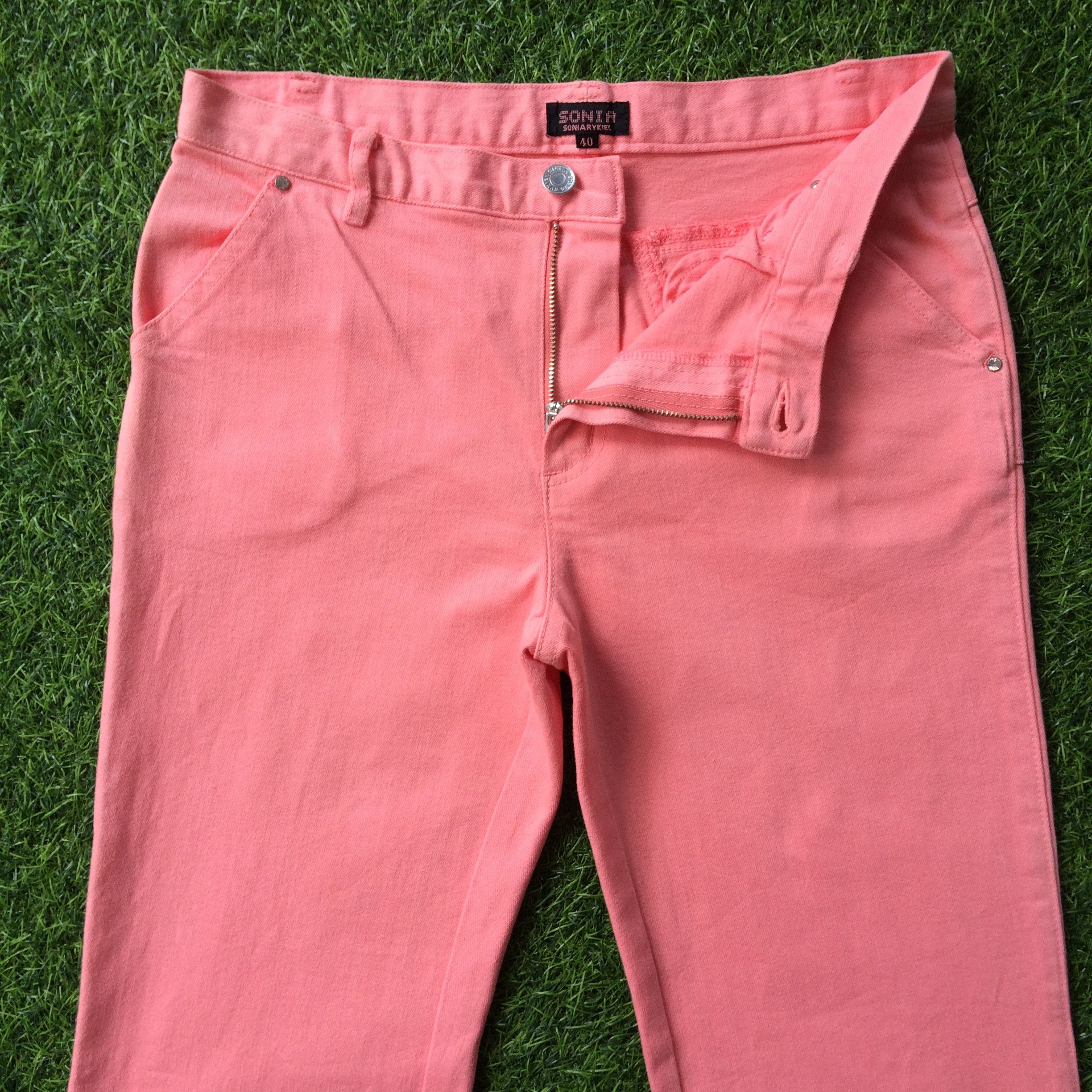 Sonia Rykiel Sonia Rykiel Mid Waist Flared Pants W30 L31 #B-717 Size 30" / US 8 / IT 44 - 1 Thumbnail
