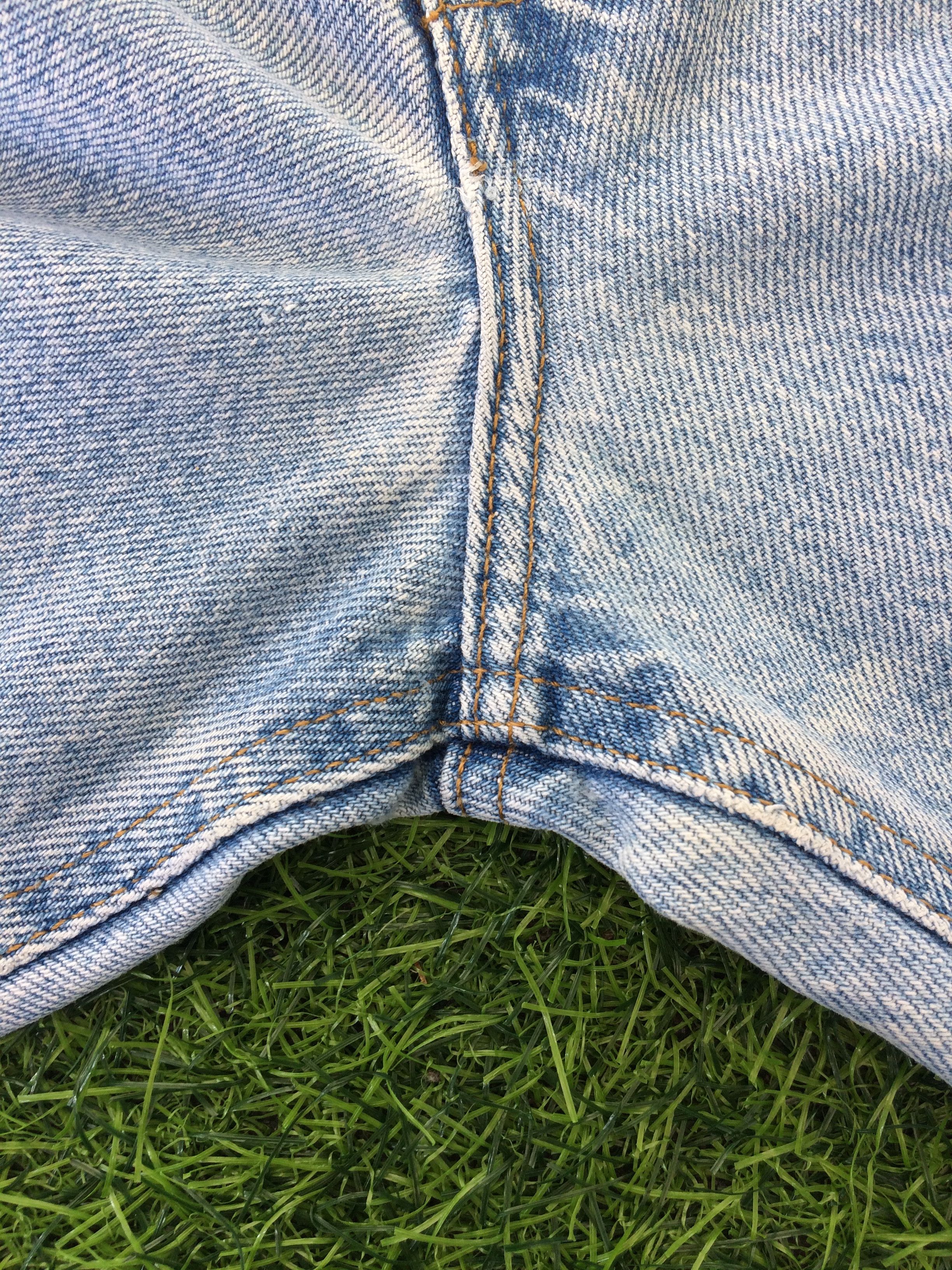 Distressed CARHARTT Jeans High Waisted Denim Workwear #B-331