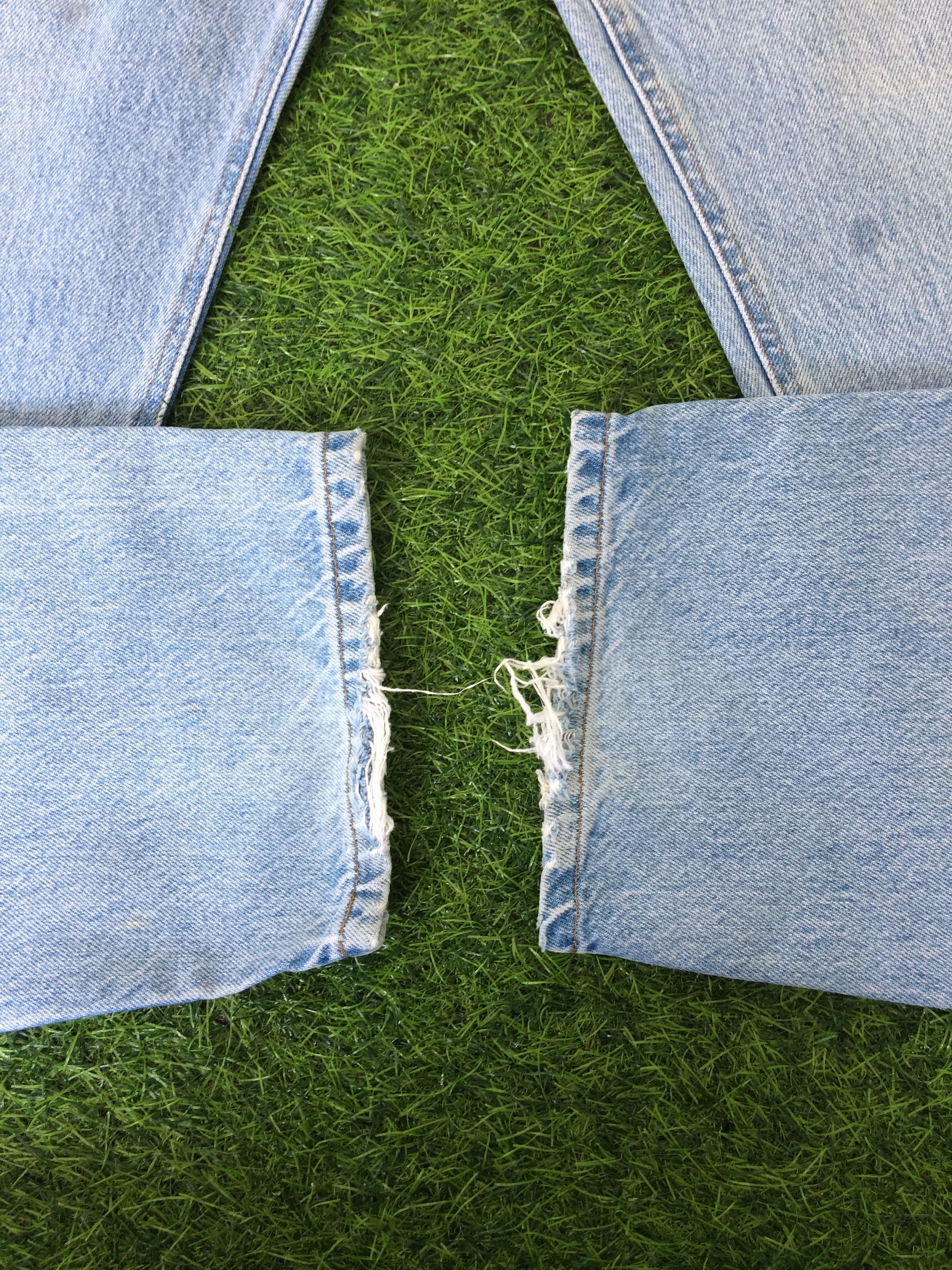 Distressed CARHARTT Jeans High Waisted Denim Workwear #B-331