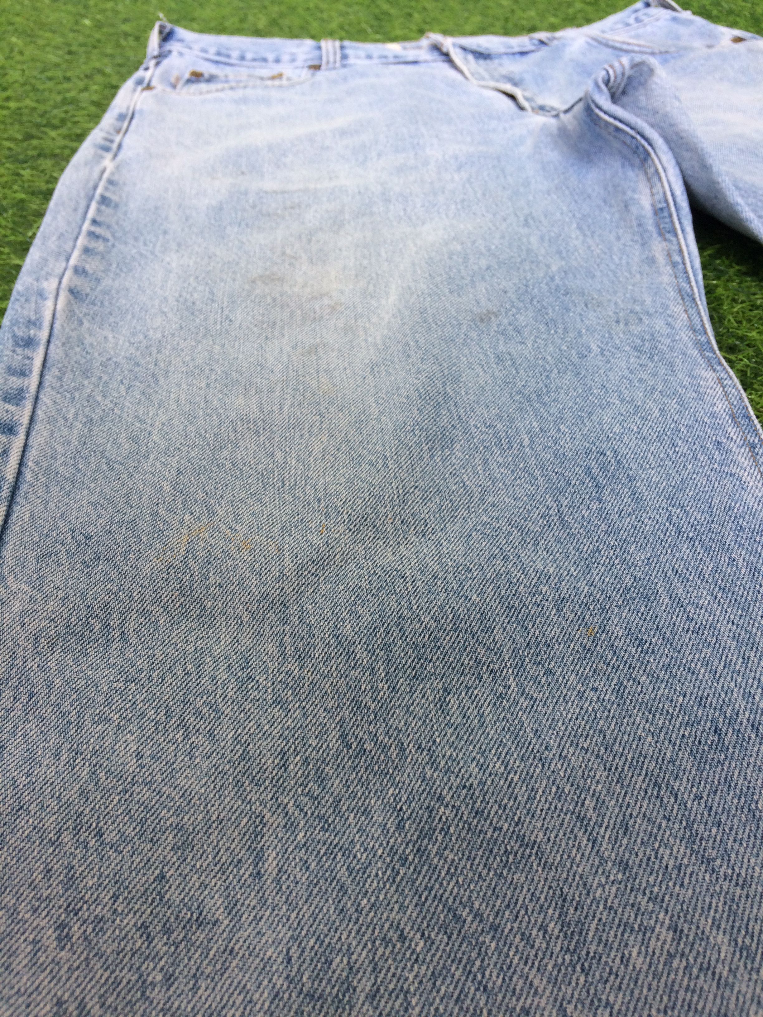 Distressed CARHARTT Jeans High Waisted Denim Workwear #B-331