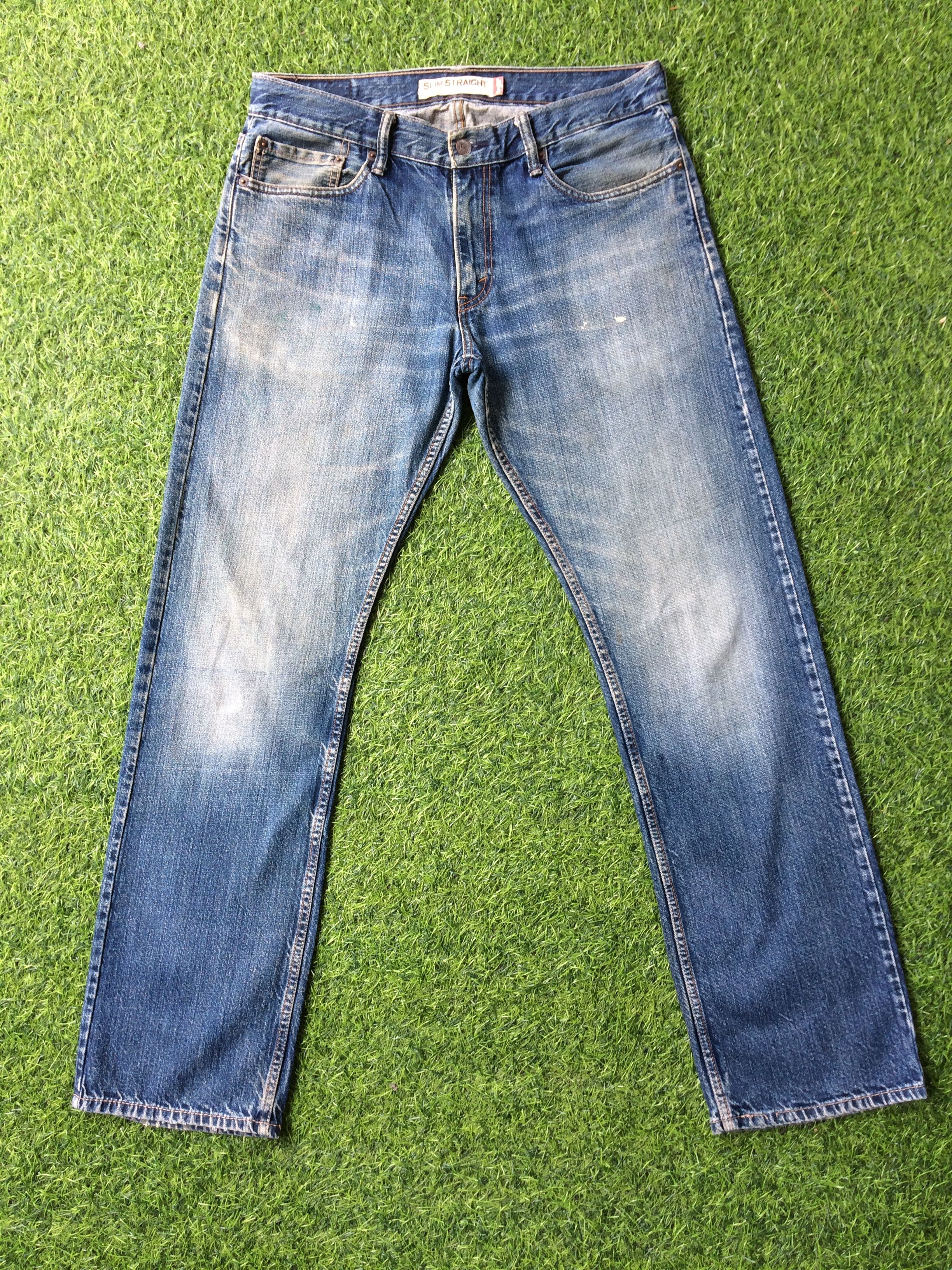 Levi's × Vintage Levis 514 Jeans Faded Slim Fit Straight Jeans W32 L32 #B-540 Size US 32 / EU 48 - 1 Thumbnail