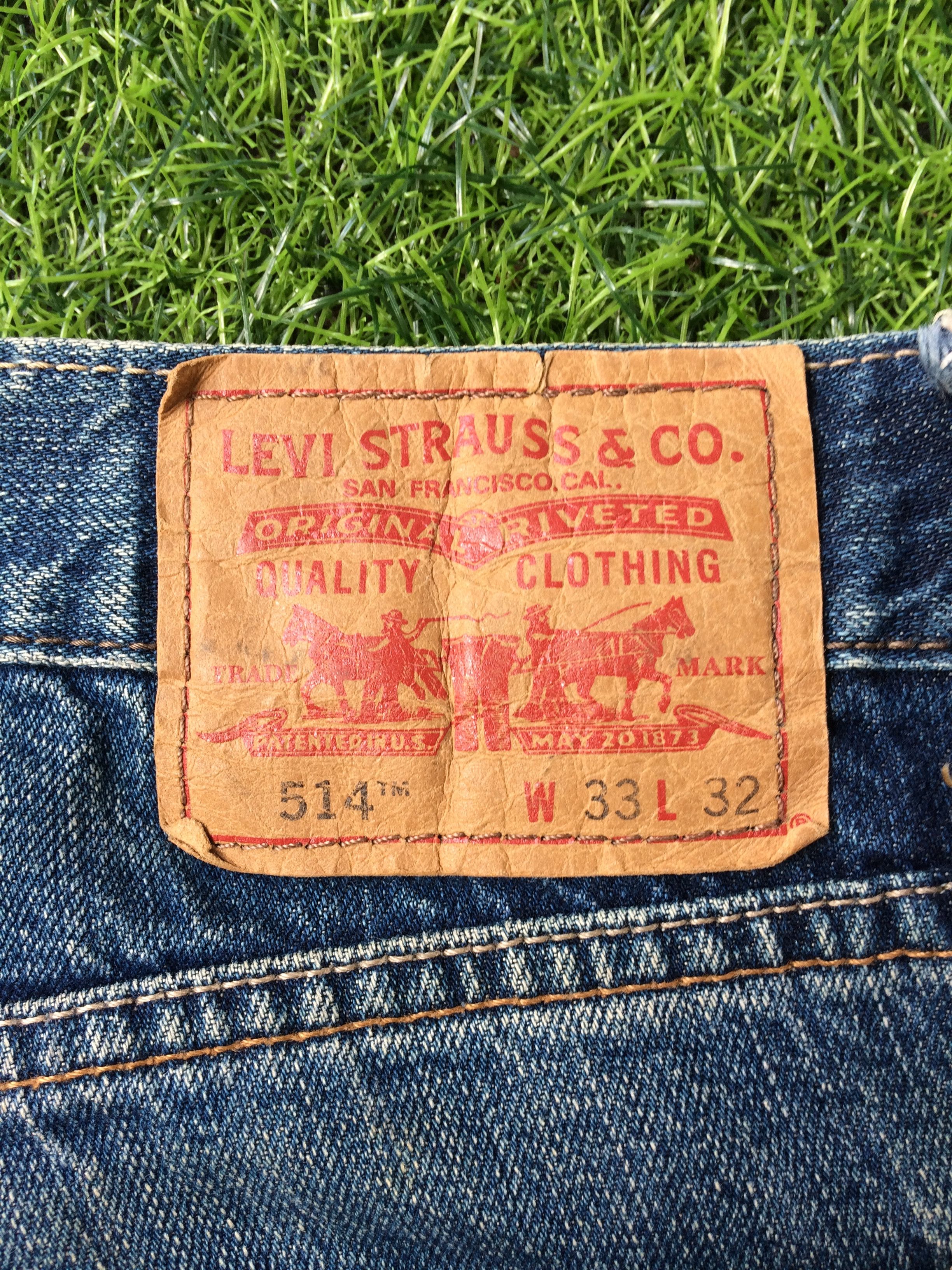 Levi's × Vintage Levis 514 Jeans Faded Slim Fit Straight Jeans W32 L32 #B-540 Size US 32 / EU 48 - 7 Thumbnail