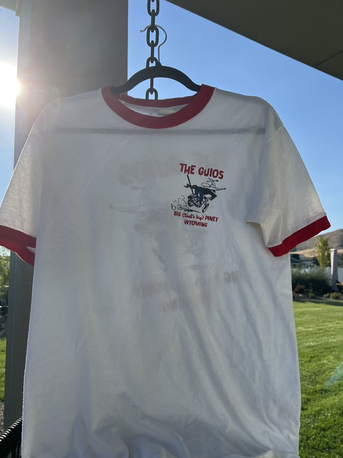 Vintage Vintage 70s-80s The Guios Ringer Tee Size US L / EU 52-54 / 3 - 1 Thumbnail
