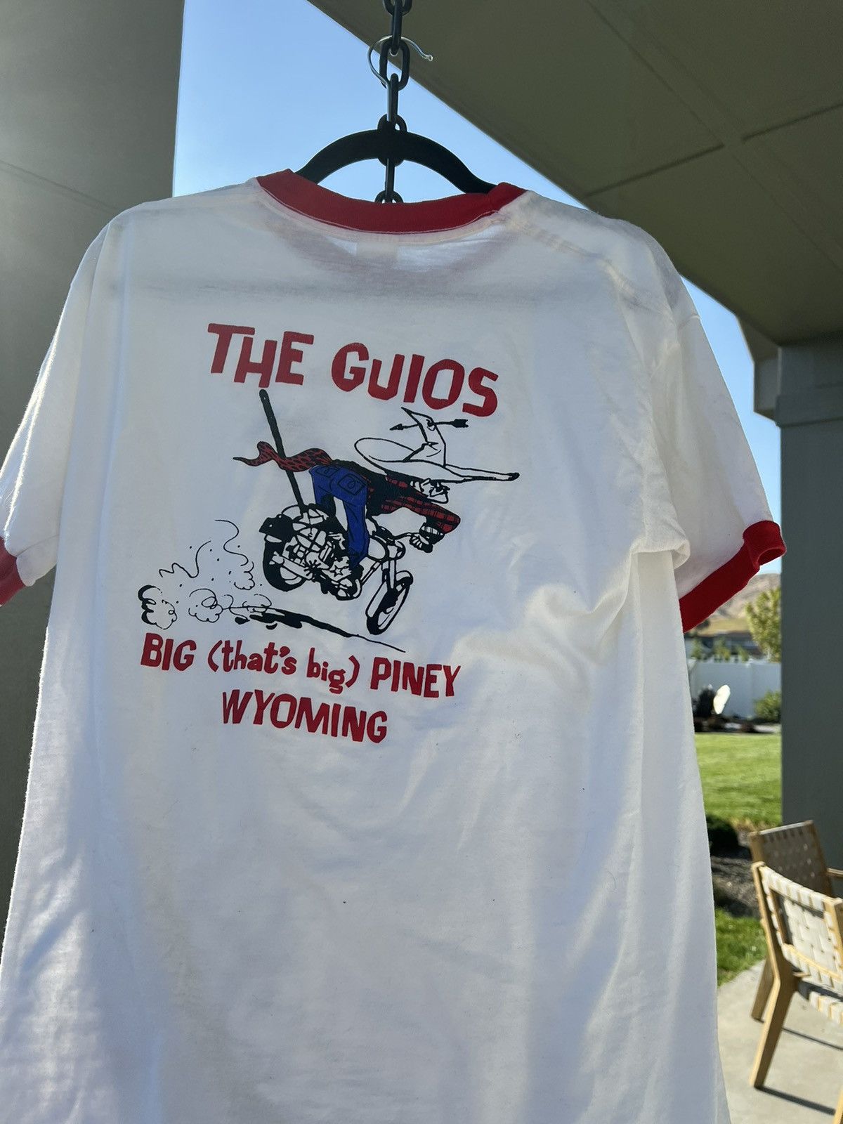 Vintage Vintage 70s-80s The Guios Ringer Tee Size US L / EU 52-54 / 3 - 2 Thumbnail