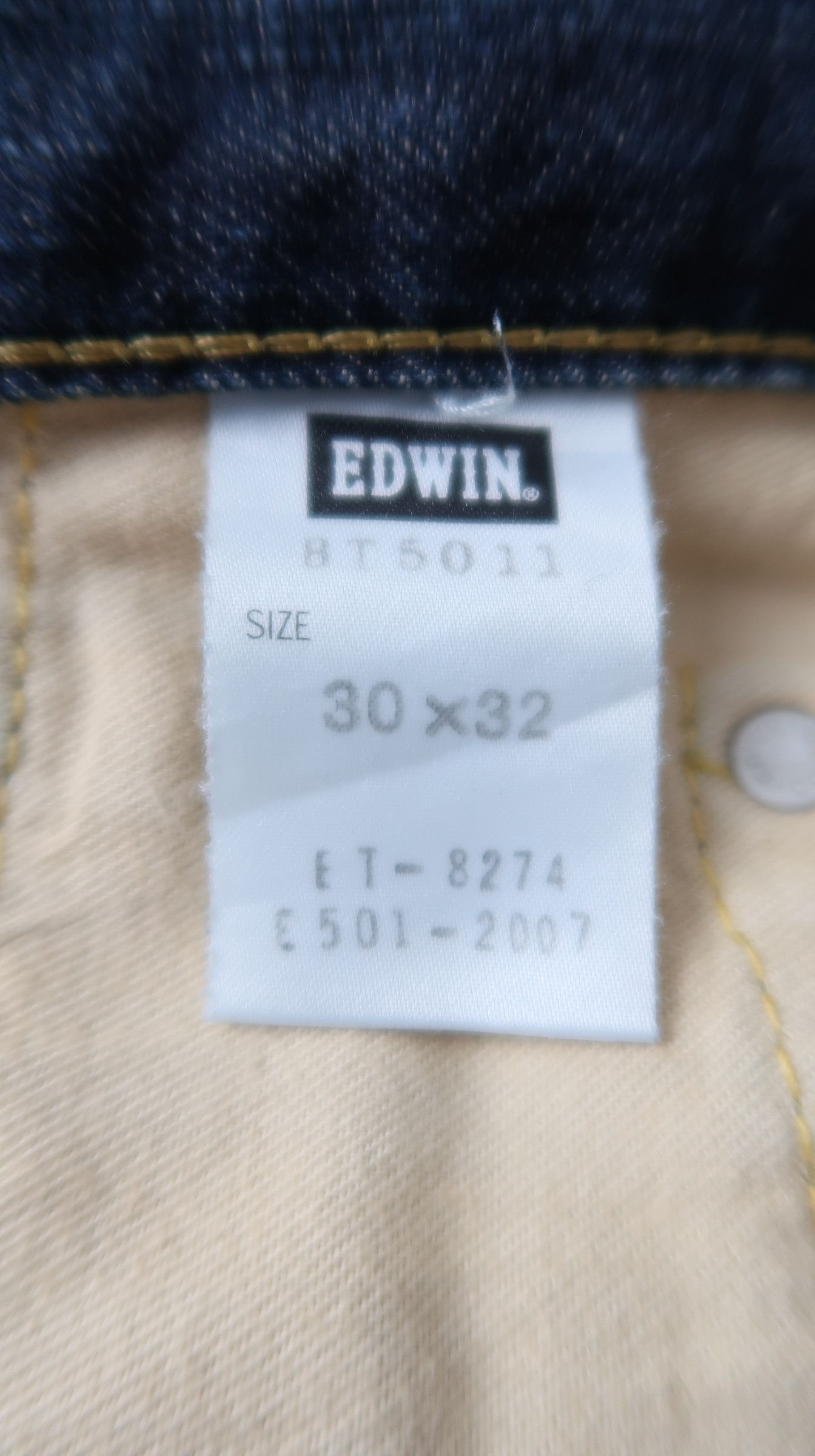 Edwin Edwin 503 Blue Trip Mud Max Jeans Size US 30 / EU 46 - 21 Thumbnail