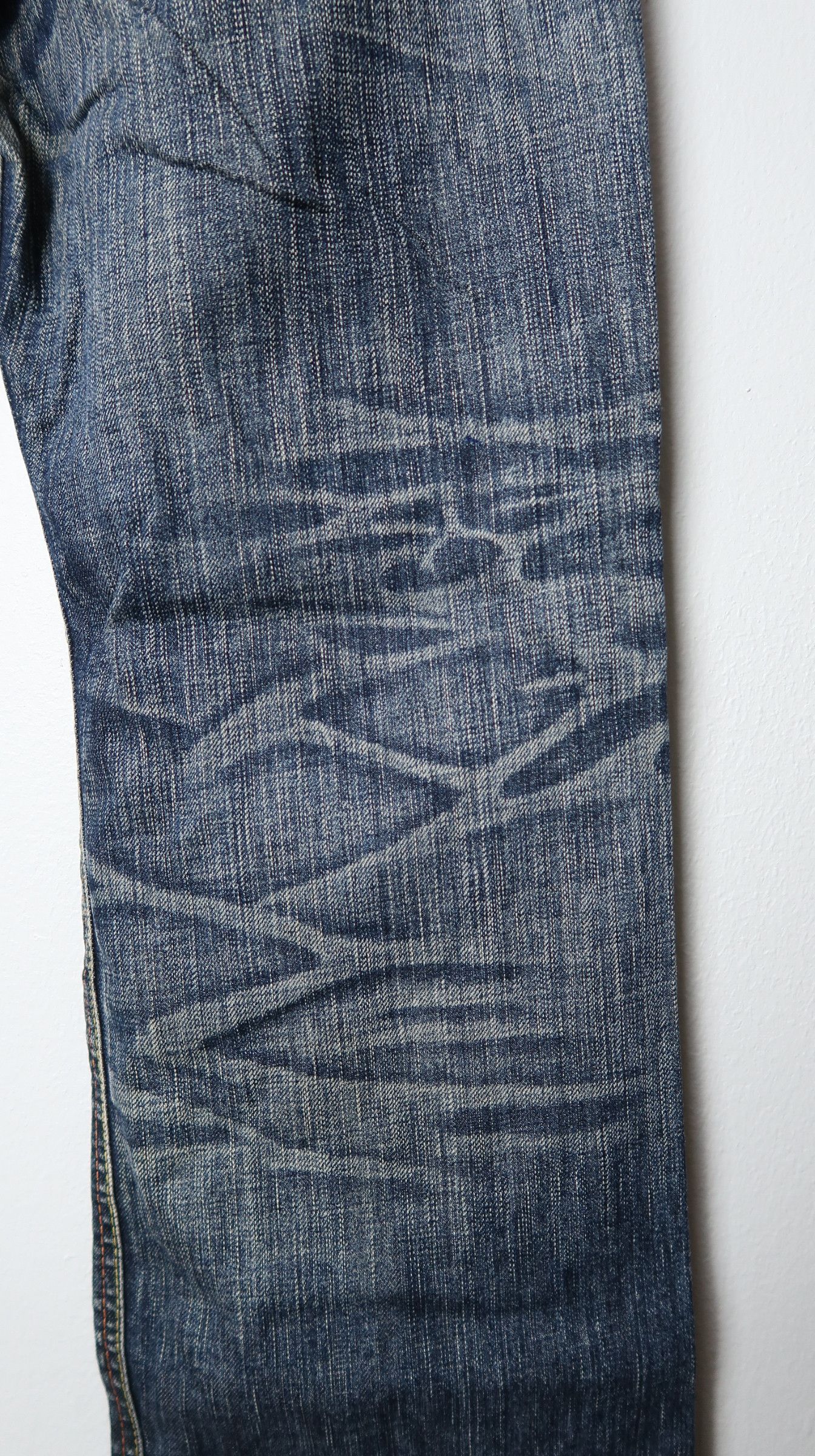 Edwin Edwin 503 Blue Trip Mud Max Jeans Size US 30 / EU 46 - 17 Thumbnail