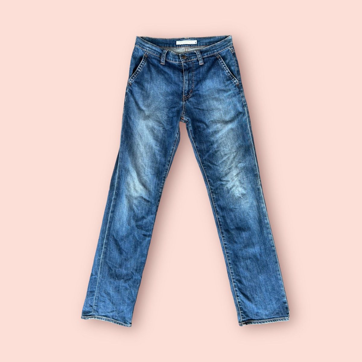 VINTAGE UNIQLO TAPERED POCKET DENIM