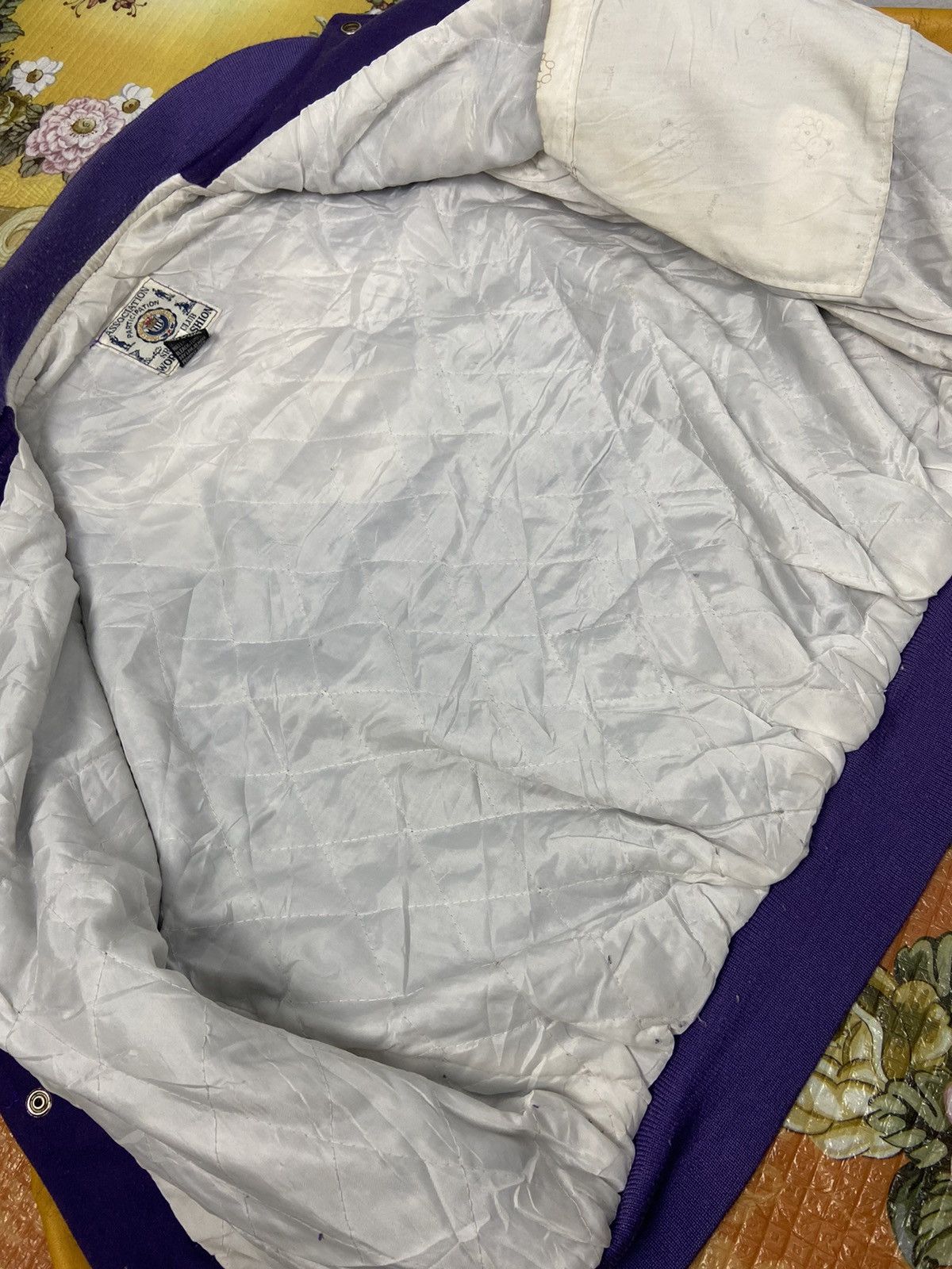 NBA Vintage LA Lakers Varsity Leather Jacket Size US M / EU 48-50 / 2 - 18 Thumbnail