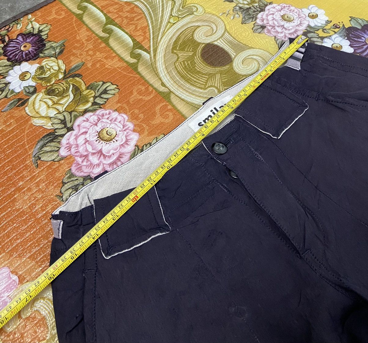 Japanese Brand Japanese Brand Smilax Cargo Linen Rayon Pants Size US 32 / EU 48 - 20 Thumbnail