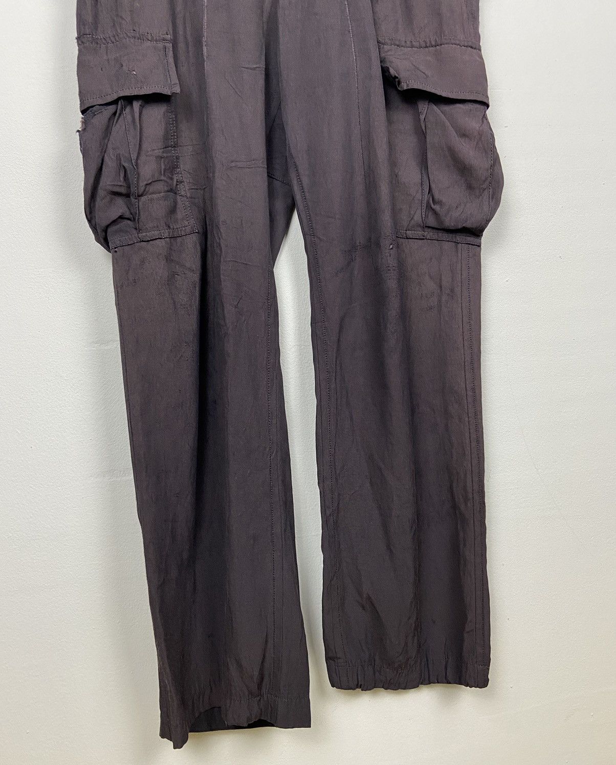Japanese Brand Japanese Brand Smilax Cargo Linen Rayon Pants Size US 32 / EU 48 - 4 Thumbnail