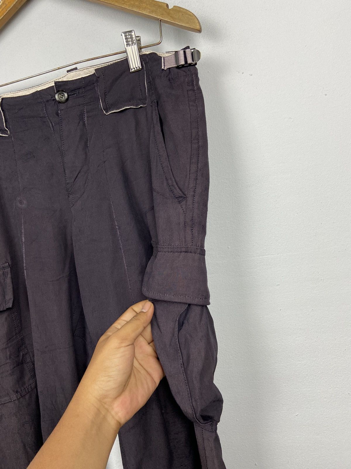 Japanese Brand Japanese Brand Smilax Cargo Linen Rayon Pants Size US 32 / EU 48 - 6 Thumbnail
