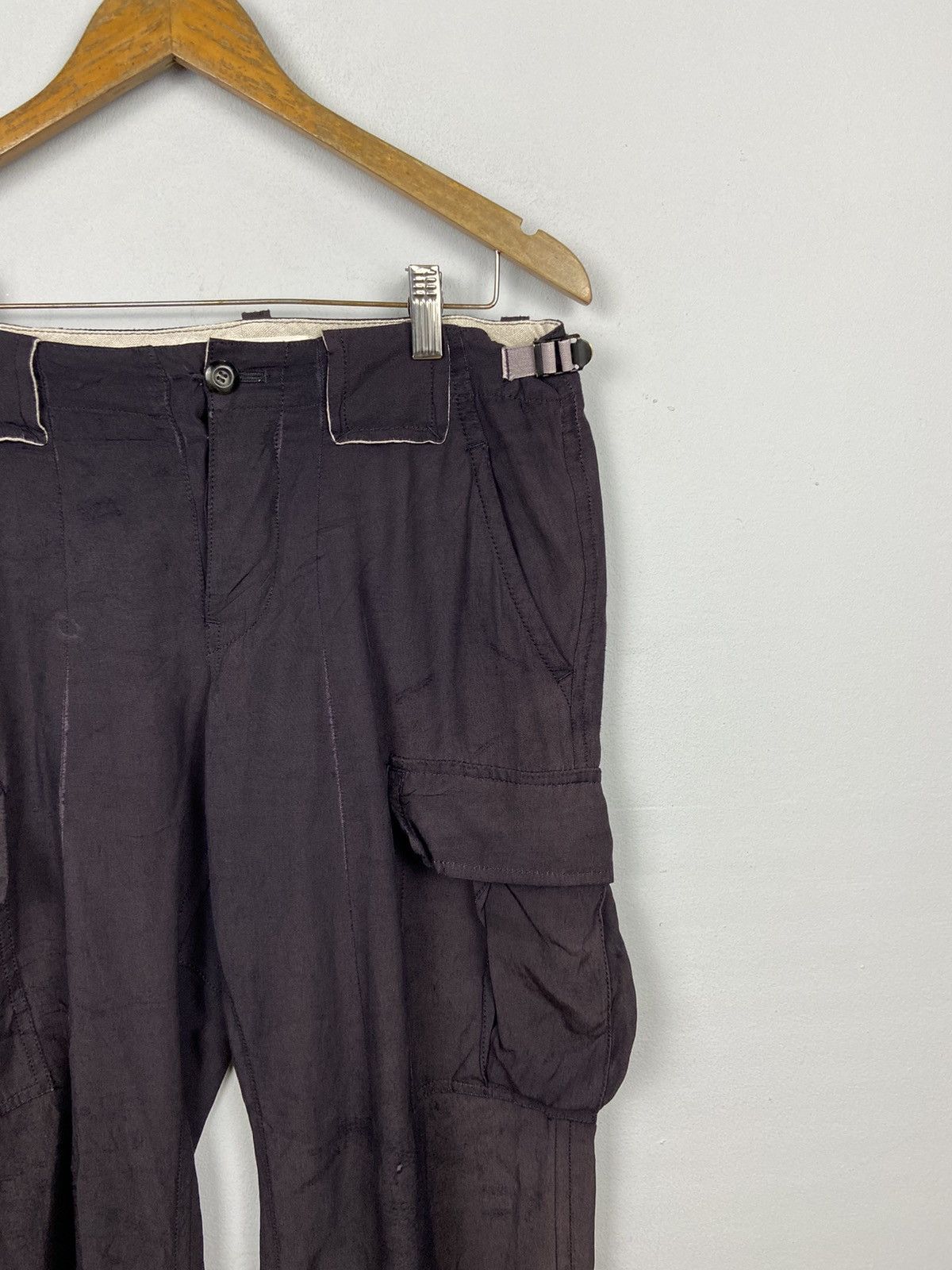 Japanese Brand Japanese Brand Smilax Cargo Linen Rayon Pants Size US 32 / EU 48 - 2 Thumbnail