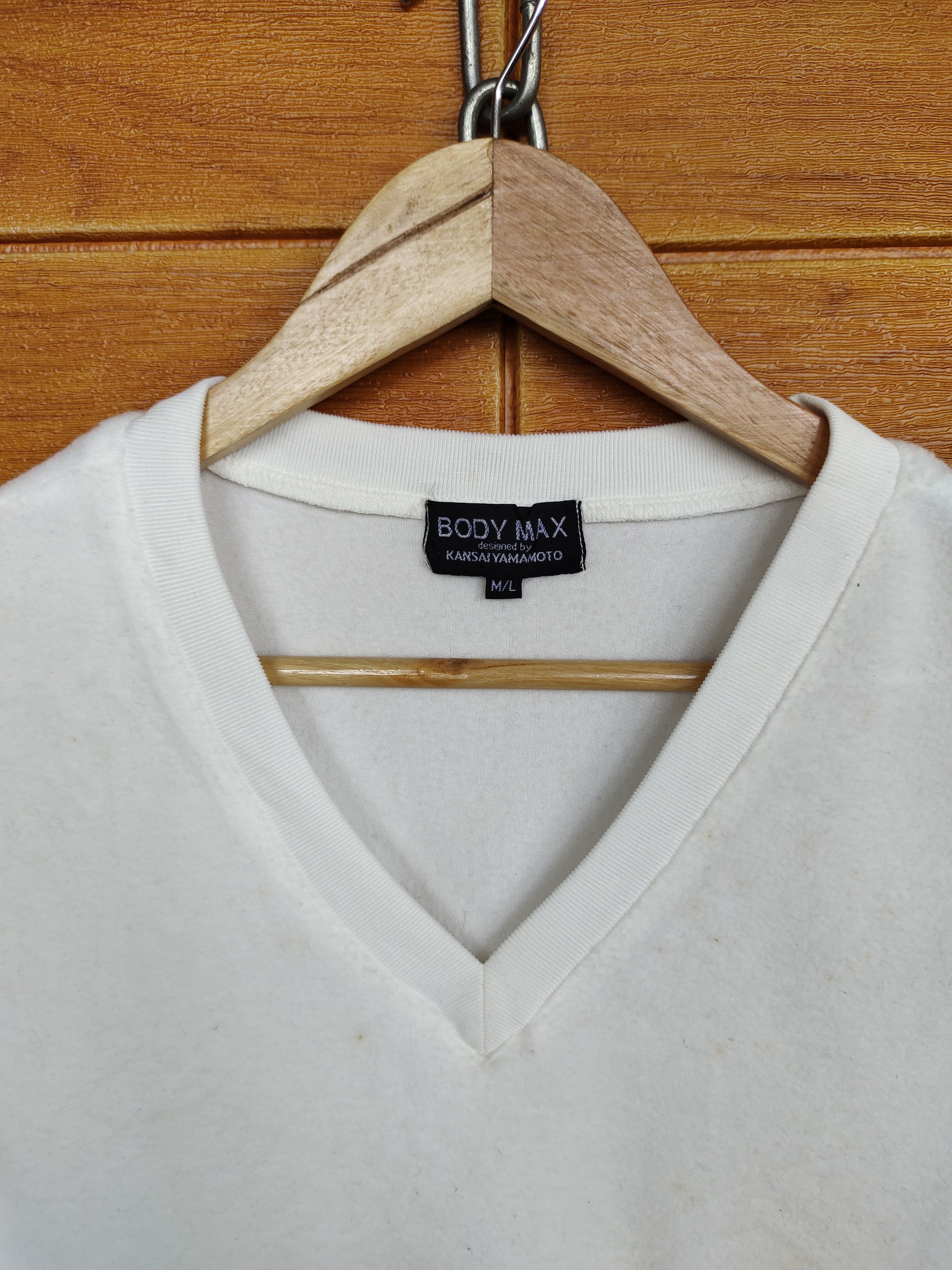 Japanese Brand × Kansai Yamamoto Body Max Designed By KANSAI YAMAMOTO Sleeveless Sweatshirt Size US M / EU 48-50 / 2 - 2 Thumbnail
