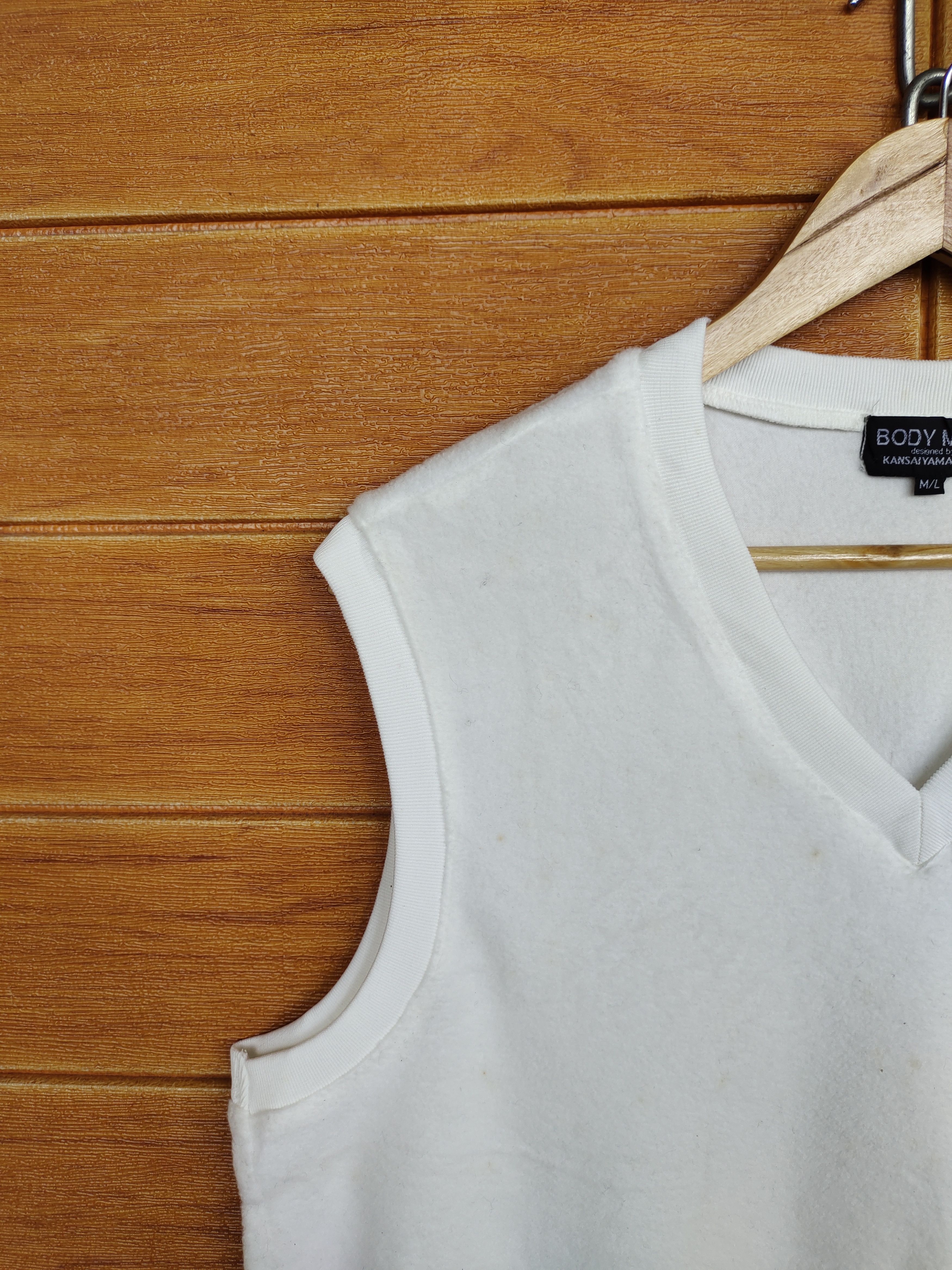 Japanese Brand × Kansai Yamamoto Body Max Designed By KANSAI YAMAMOTO Sleeveless Sweatshirt Size US M / EU 48-50 / 2 - 4 Thumbnail