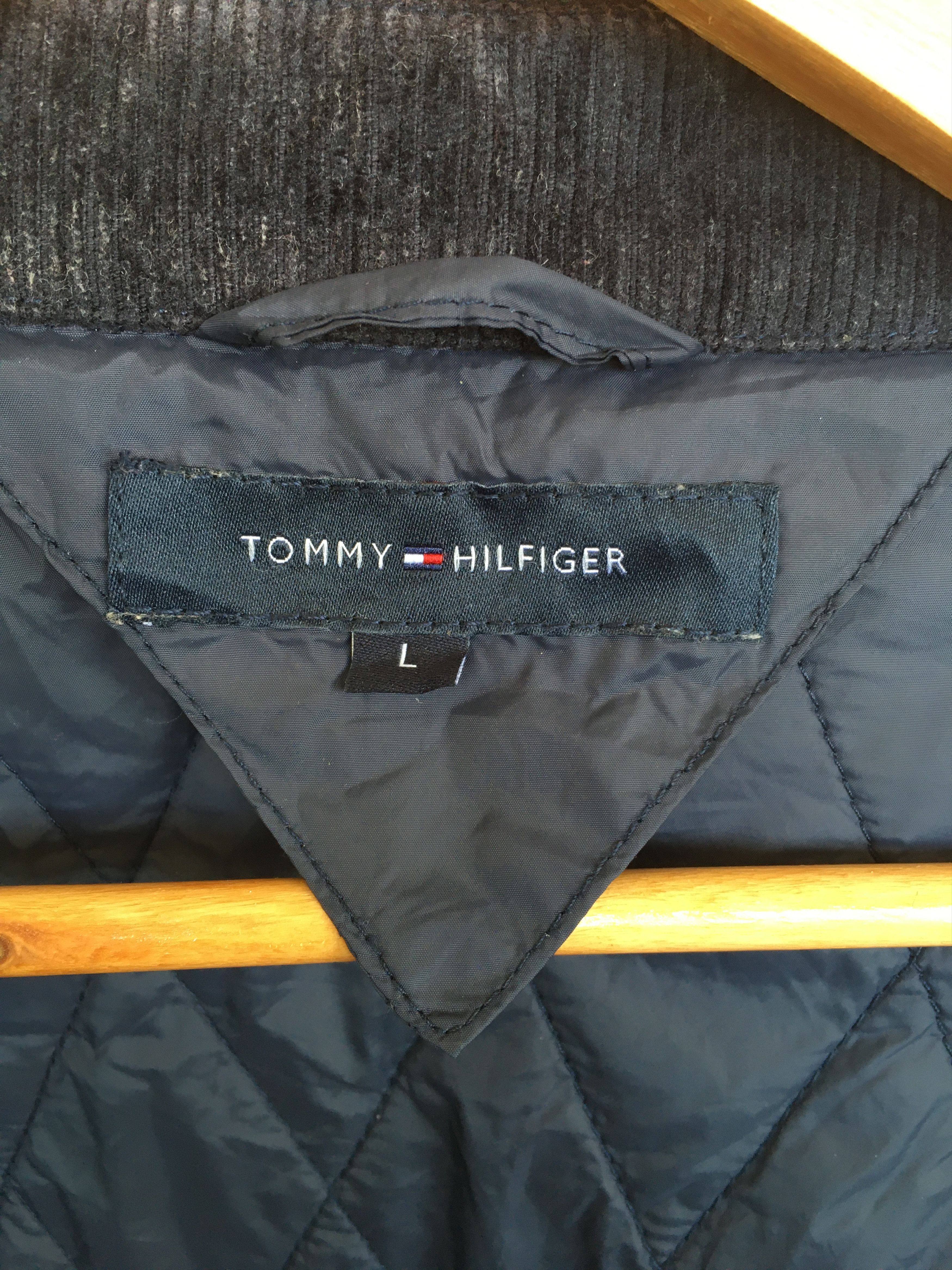 Tommy Hilfiger Vintage Tommy Hilfiger Quilted Jacket Size US L / EU 52-54 / 3 - 10 Thumbnail