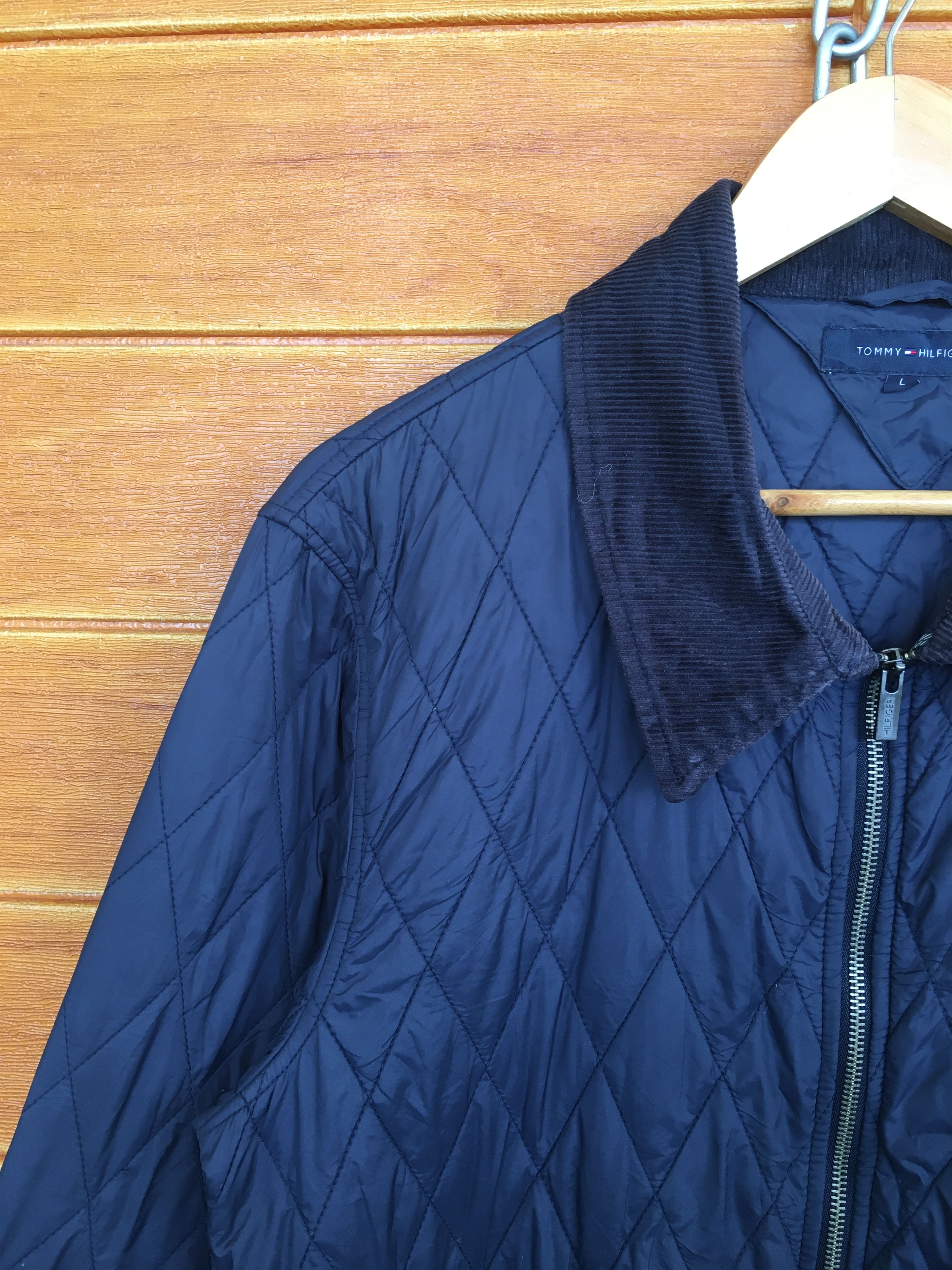 Tommy Hilfiger Vintage Tommy Hilfiger Quilted Jacket Size US L / EU 52-54 / 3 - 2 Thumbnail
