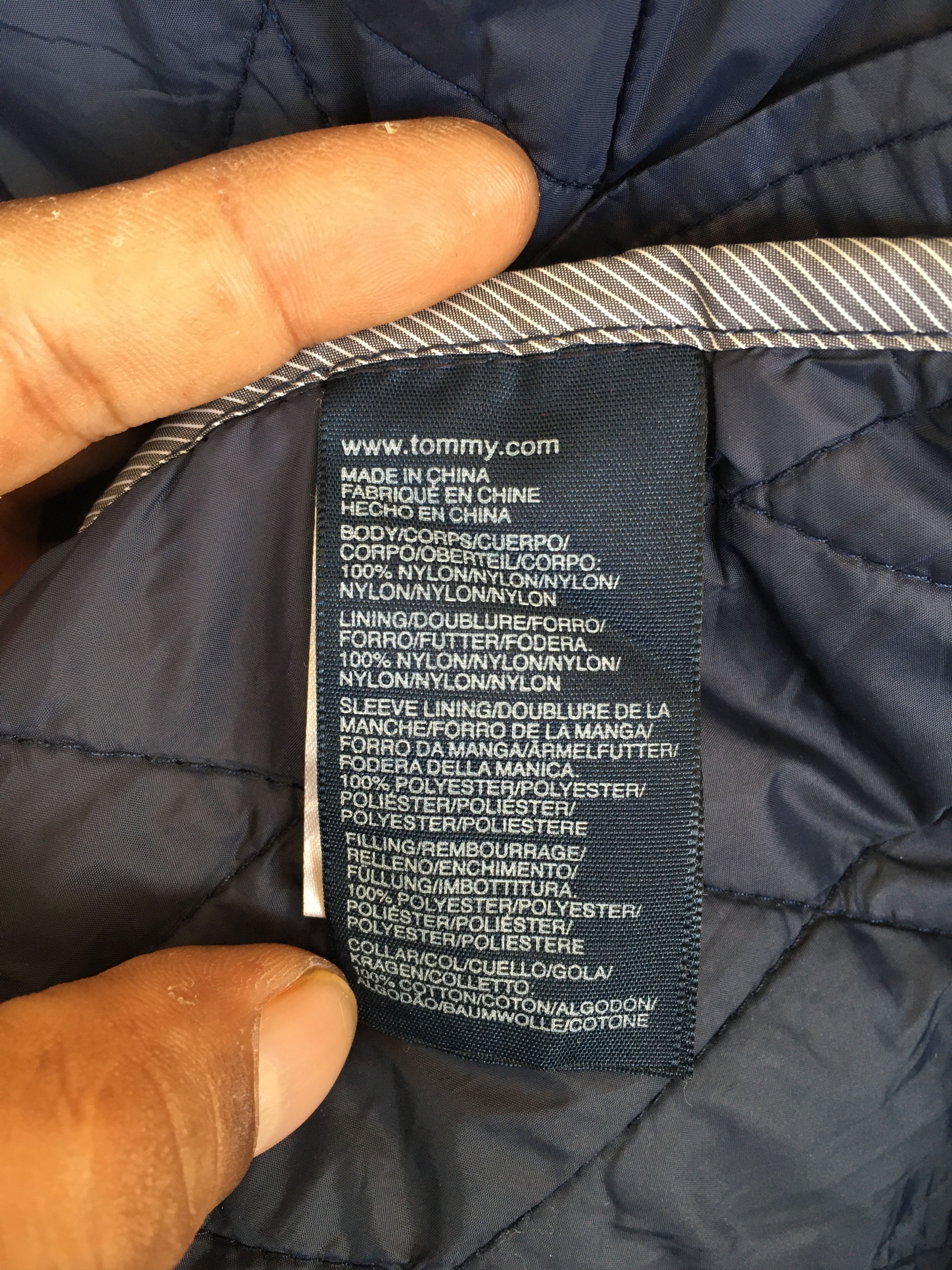 Tommy Hilfiger Vintage Tommy Hilfiger Quilted Jacket Size US L / EU 52-54 / 3 - 11 Thumbnail
