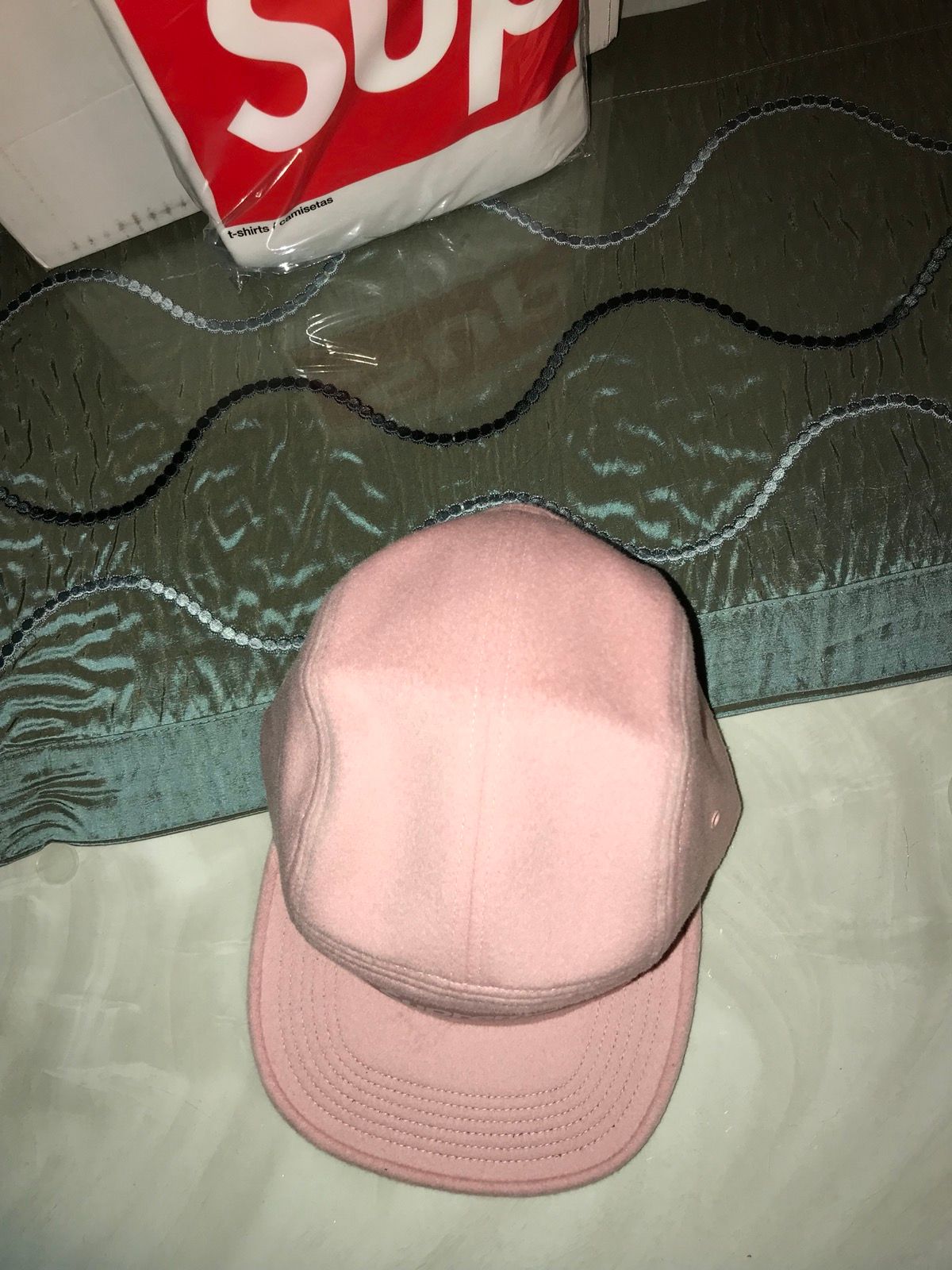 Supreme SUPREME CAMP CAP - WOOL (Pink) Size ONE SIZE - 6 Thumbnail