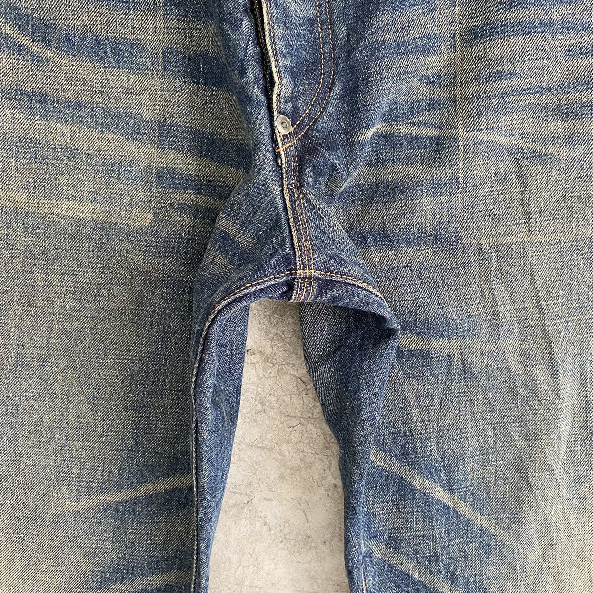 Japanese Brand Flip The Script Mud Washed Selvedge Denim Jeans Size US 34 / EU 50 - 10 Thumbnail